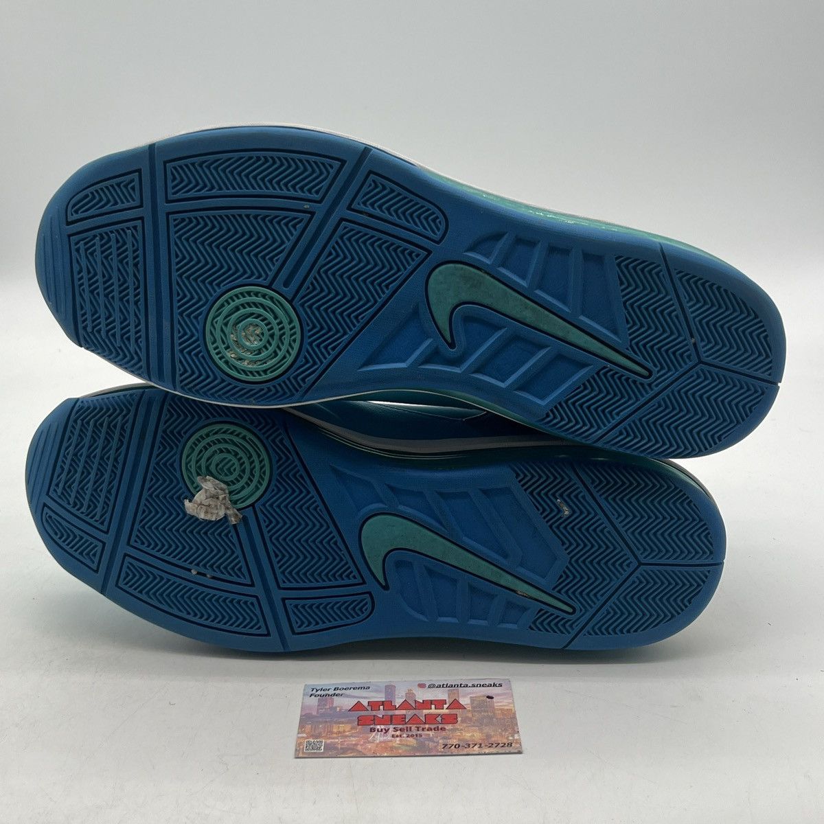 Nike Nike Air Max 360 BB Low Focus Pack - Chlorine Blue Size US 12 / EU 45 - 7 Thumbnail