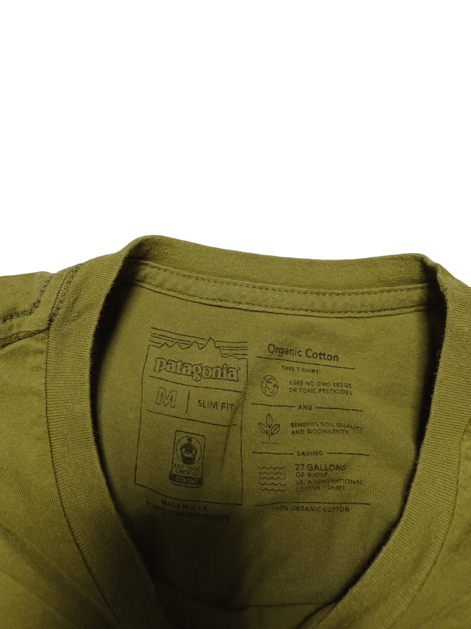 Patagonia PATAGONIA MADE IN USA BIGLOGO ORGANIC COTTON TEE Size US M / EU 48-50 / 2 - 4 Thumbnail