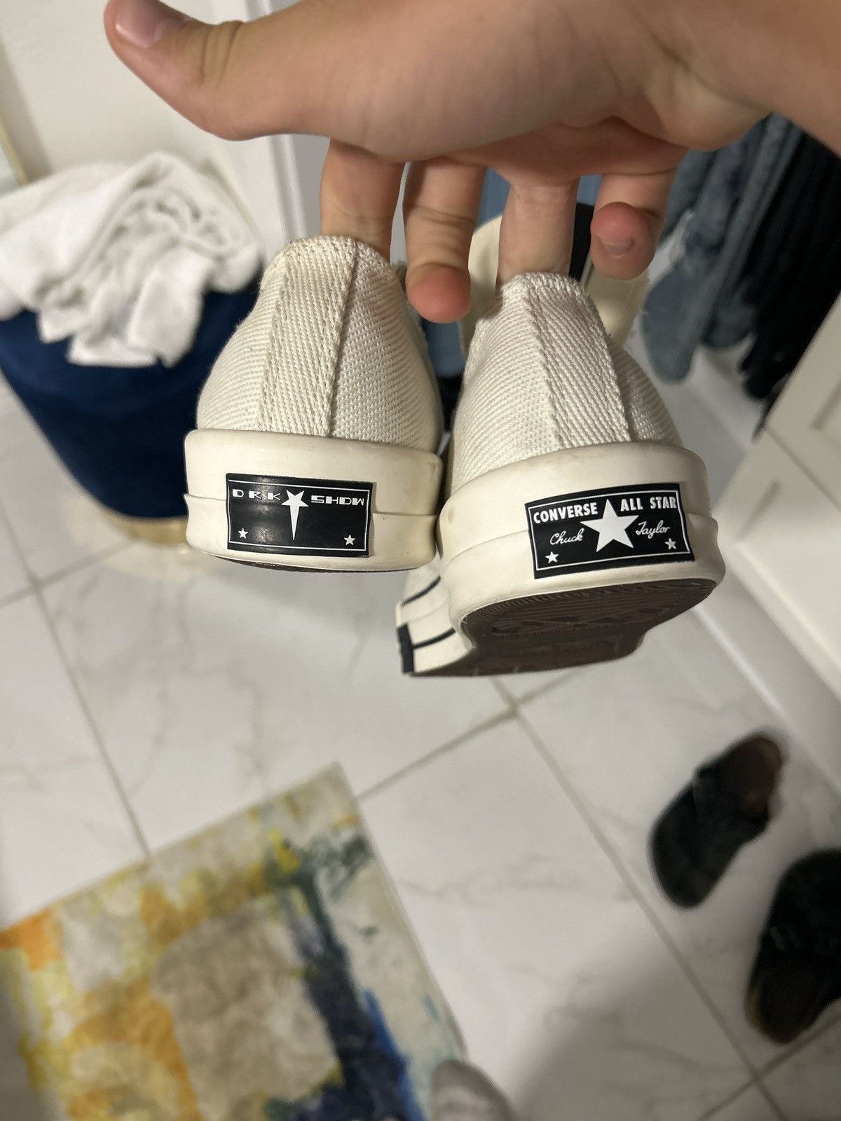 Converse × Rick Owens Drkshdw Converse TURBODRK Chuck Taylor All Star 70 Ox Size US 13 / EU 46 - 4 Thumbnail