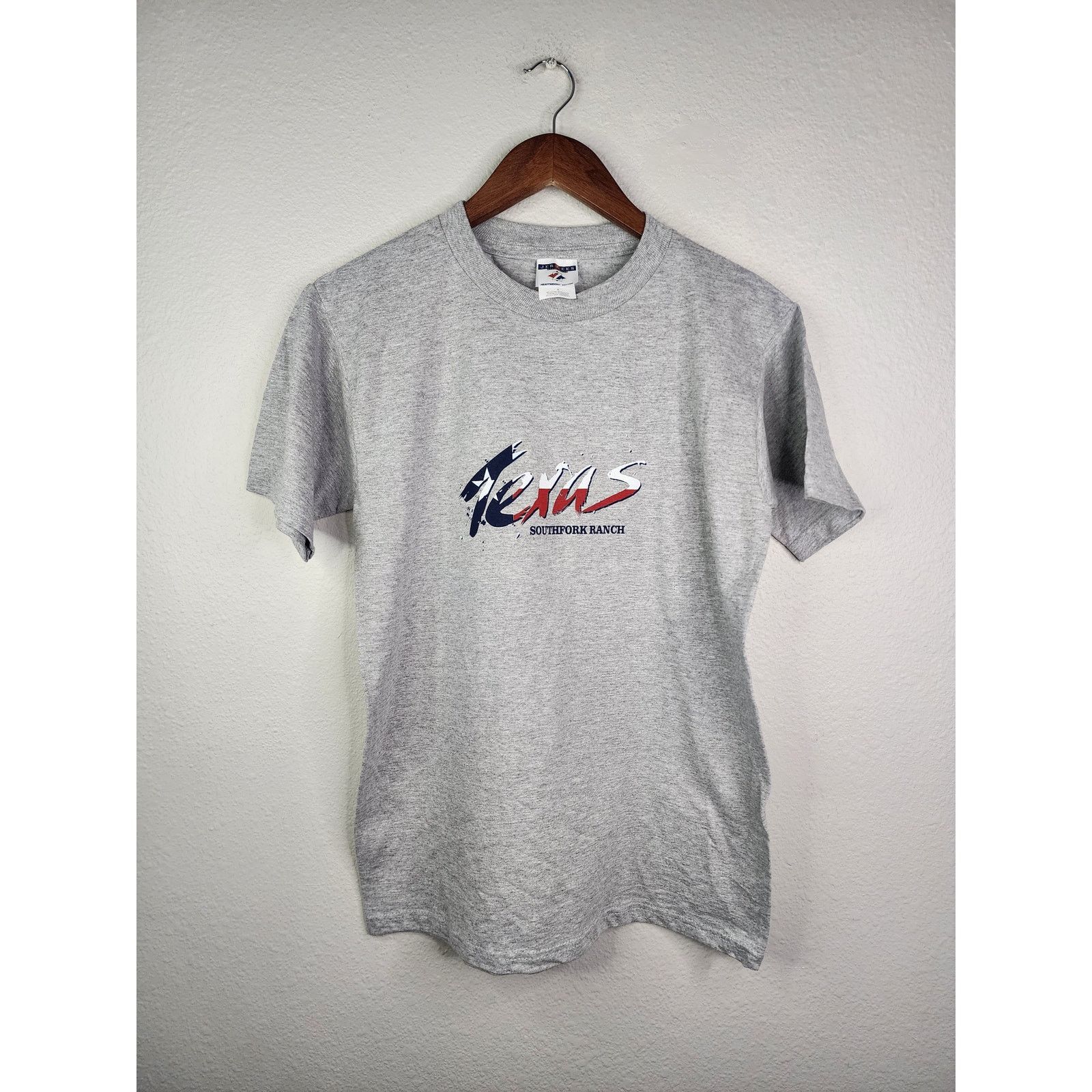 Jerzees Vintage Southfork Ranch Shirt Texas T-Shirt Classic Small Size US S / EU 44-46 / 1 - 1 Thumbnail