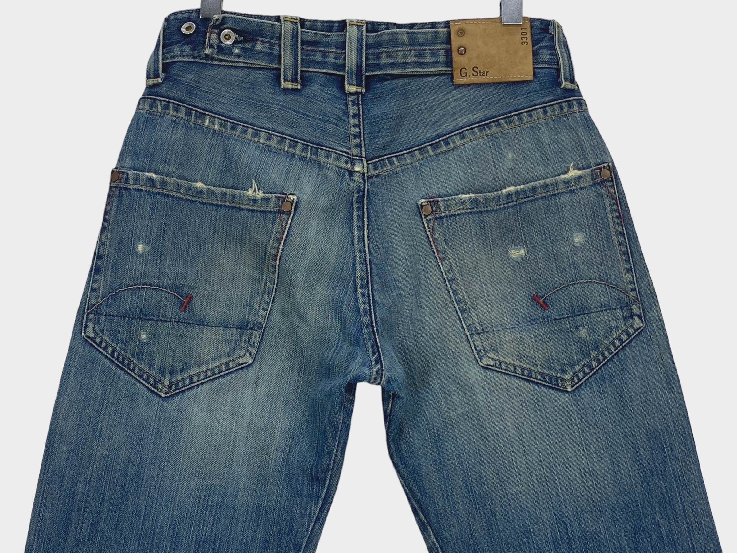 G-Star G-star Jeans Raw Denim Loose Jeans Size US 31 - 8 Thumbnail