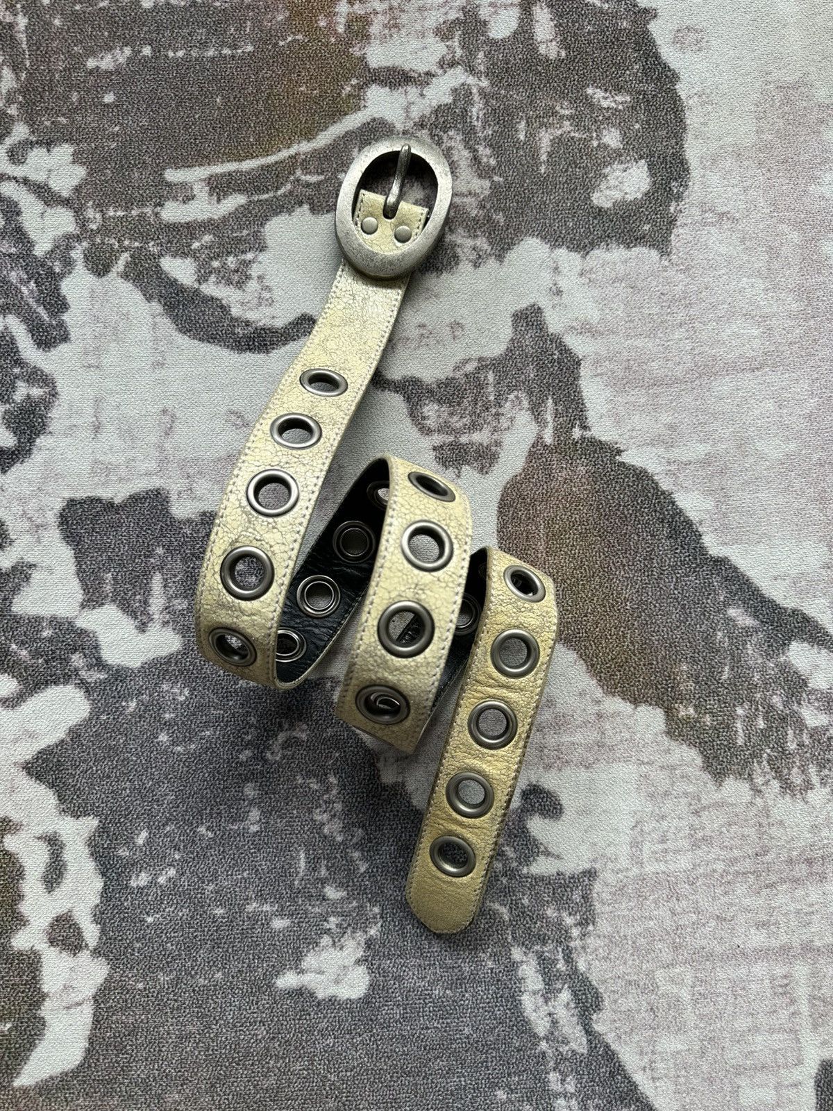 5351 POUR LES HOMMES 00's 5351 Pour Les Hommes eyelet rocker belt Size ONE SIZE - 1 Thumbnail