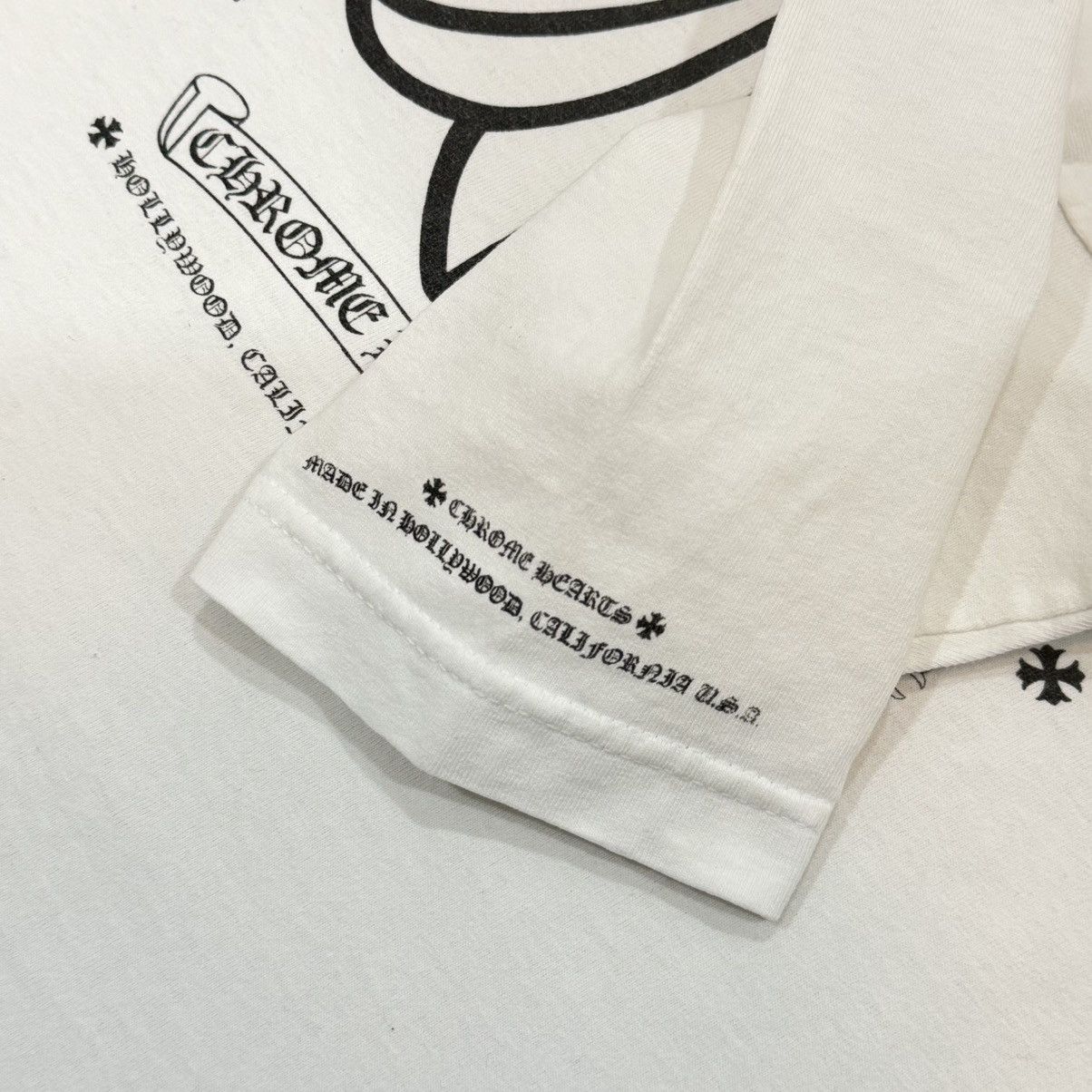 Chrome Hearts Chrome Hearts Hollywood Star Tee Size US S / EU 44-46 / 1 - 4 Thumbnail