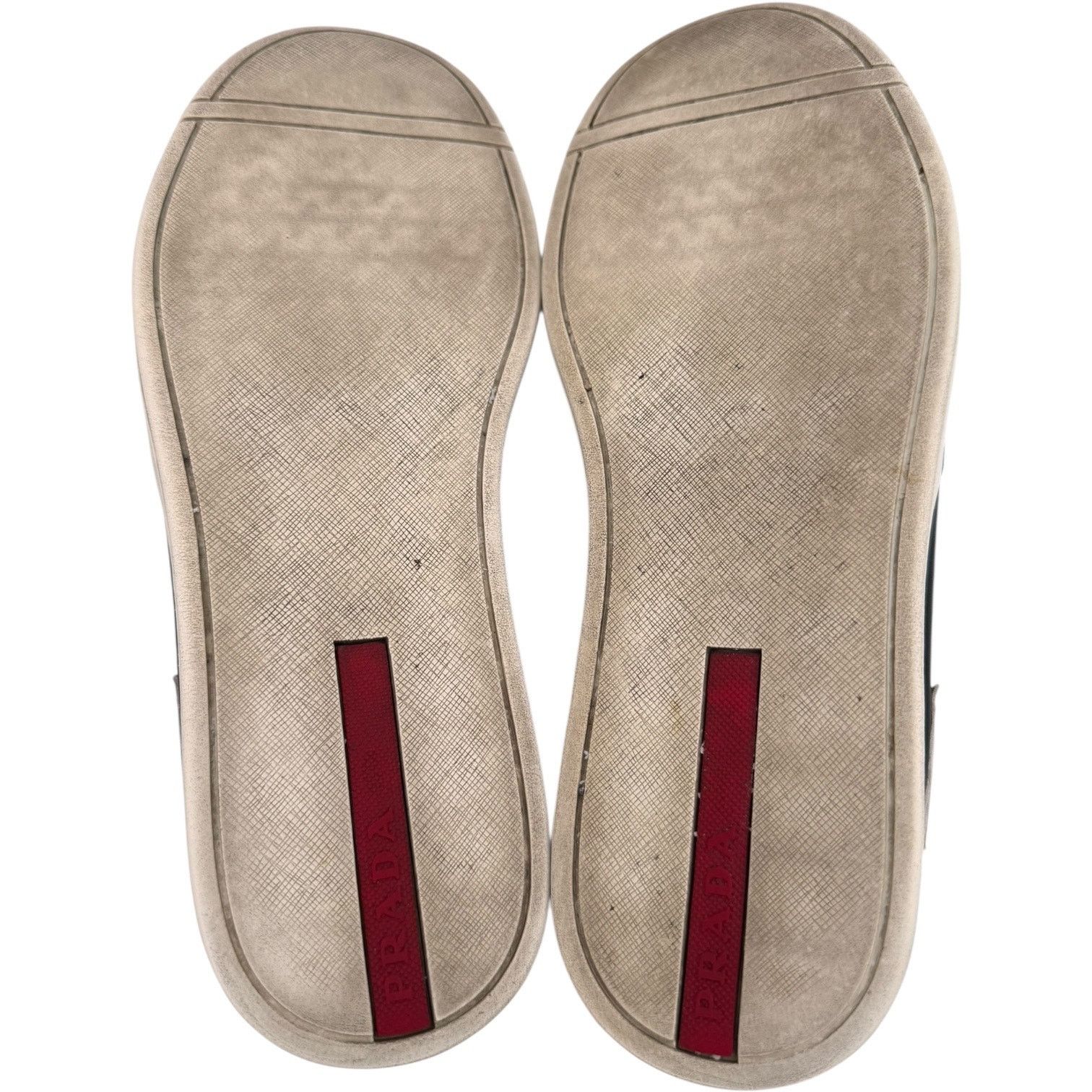 Prada Prada Linea Rossa Black Leather Slip-On Sneakers Italy 7.5 Size US 7.5 / EU 40-41 - 10 Thumbnail