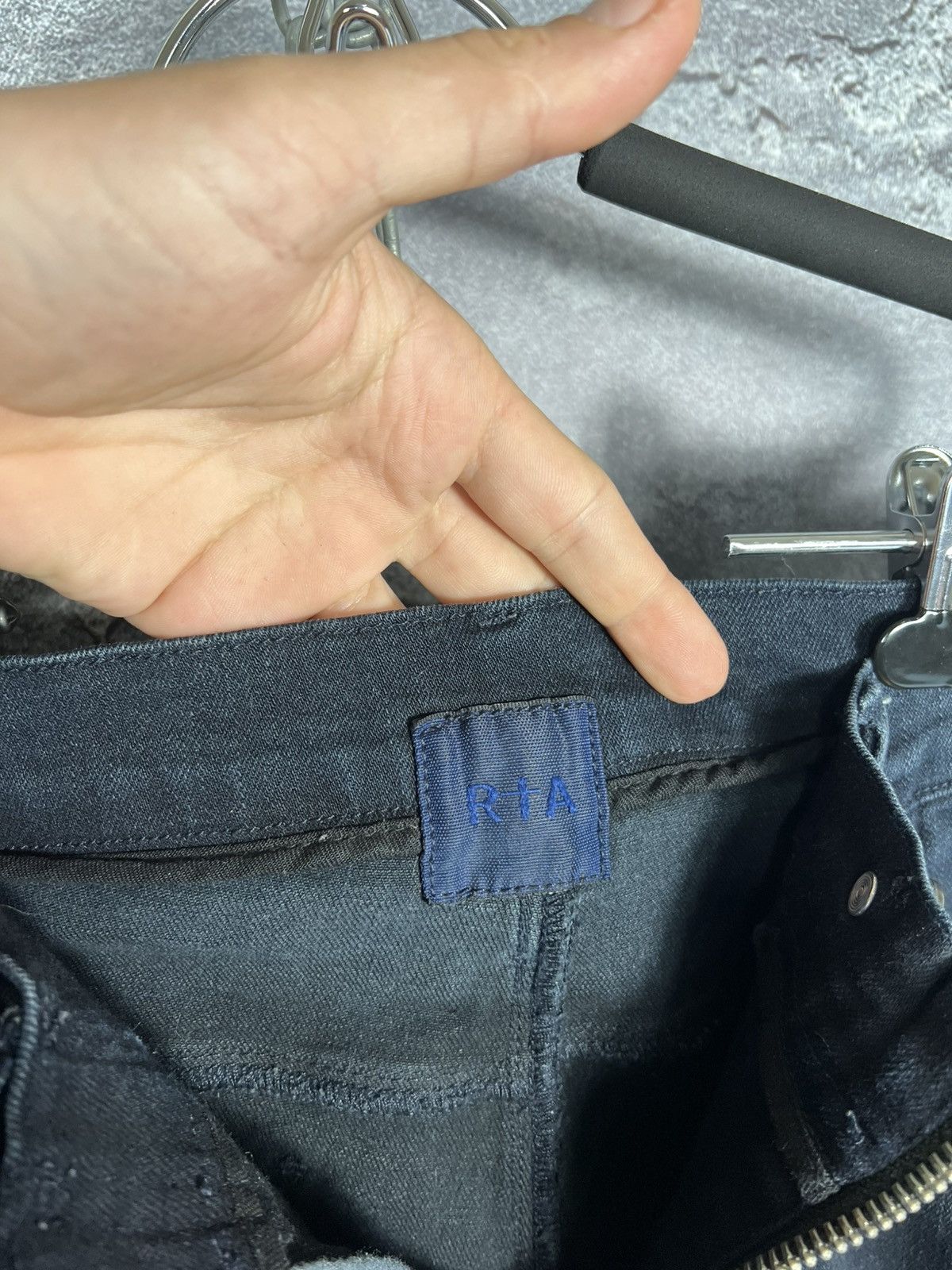 Rta RTA Road to Awe Navy Denim Skinny Jeans Pants Size US 30 / EU 46 - 8 Thumbnail