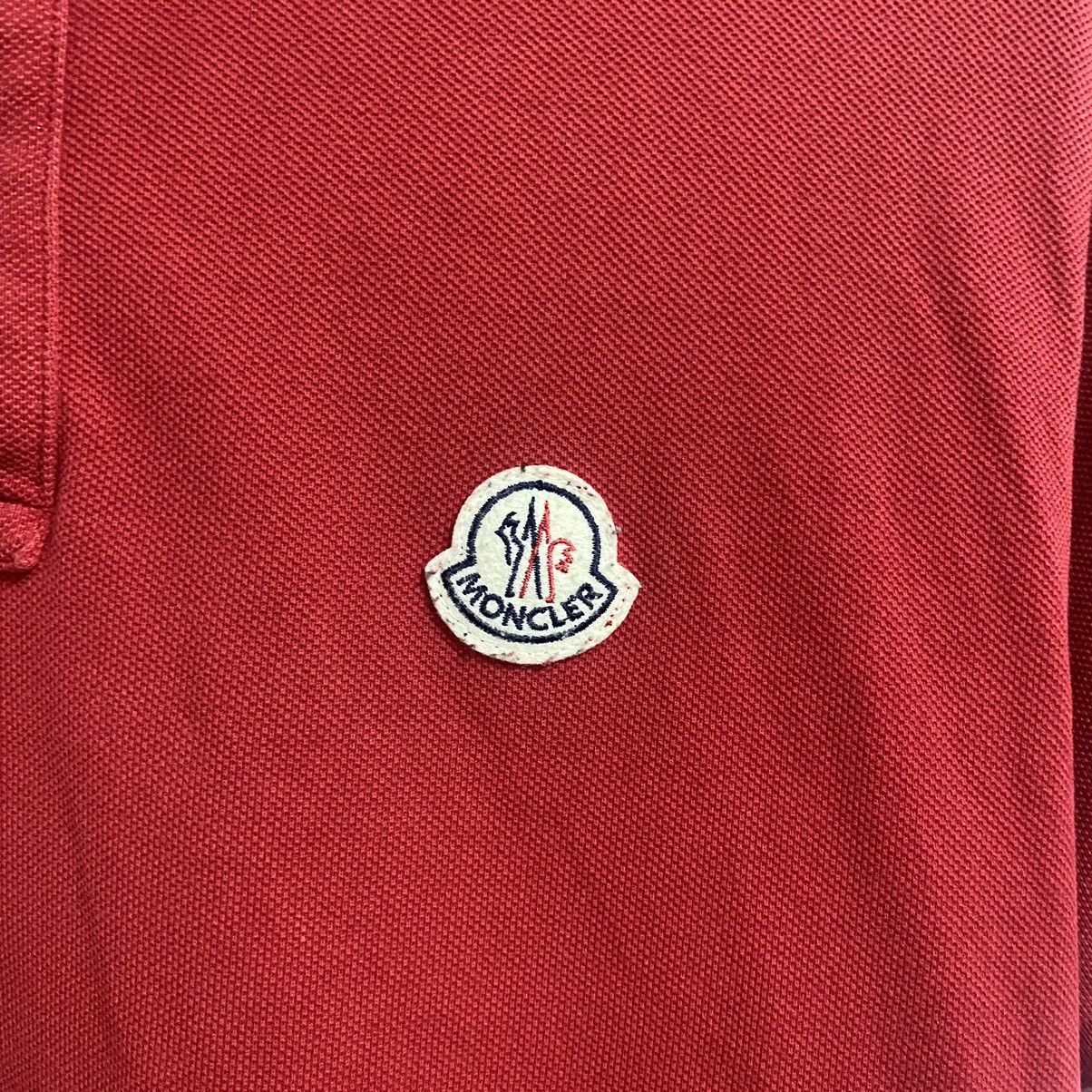 Moncler Moncler polo shirt red Size US XL / EU 56 / 4 - 3 Thumbnail