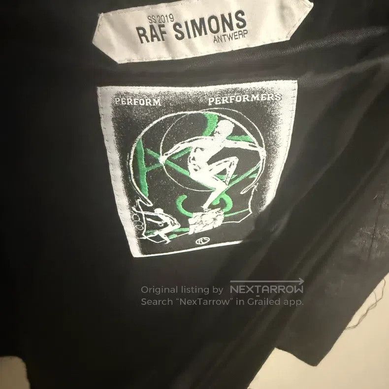 Raf Simons Raf Simons 2019SS black show coat Size US S / EU 44-46 / 1 - 3 Thumbnail