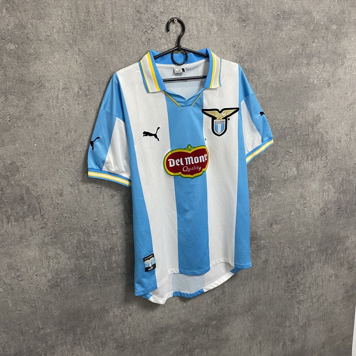 Puma SS Lazio 1999 2000 Vintage Puma Football Jersey Soccer Size US XL / EU 56 / 4 - 3 Thumbnail