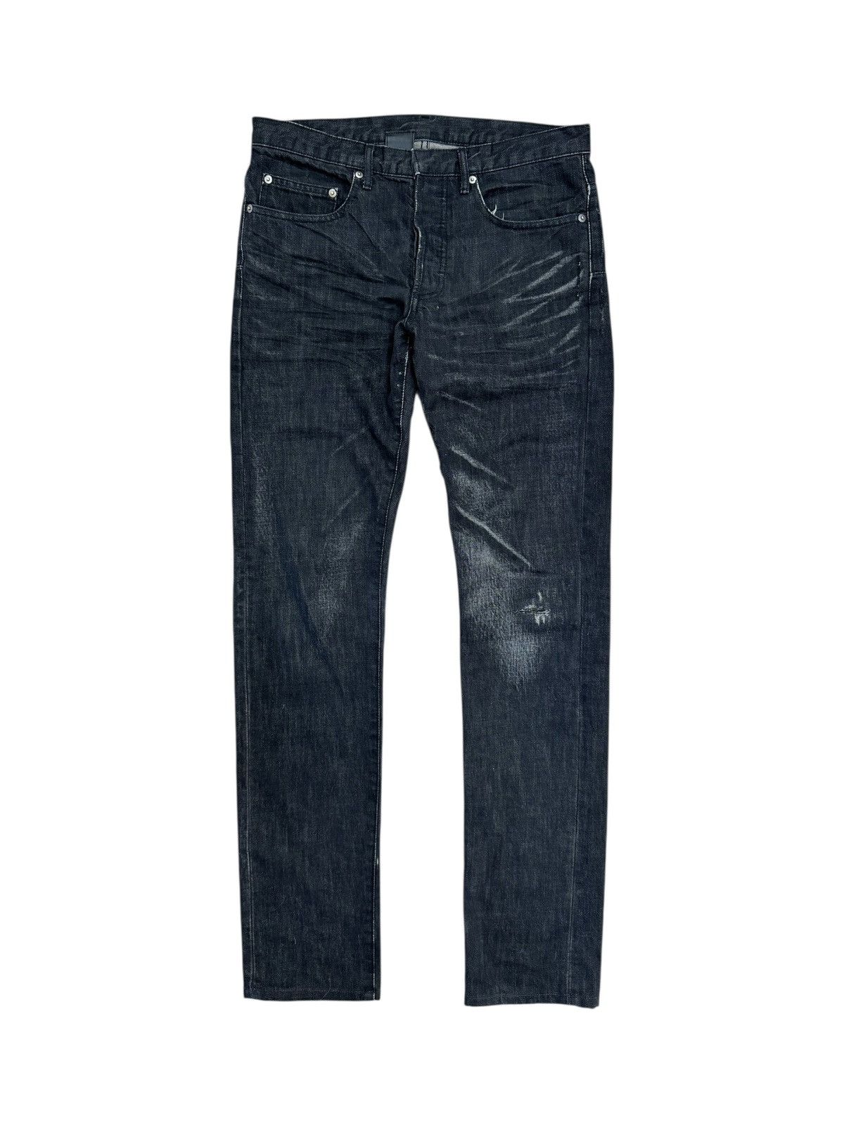 Dior × Hedi Slimane AW04 Dior Homme VOTC Clawmark Denim Jeans