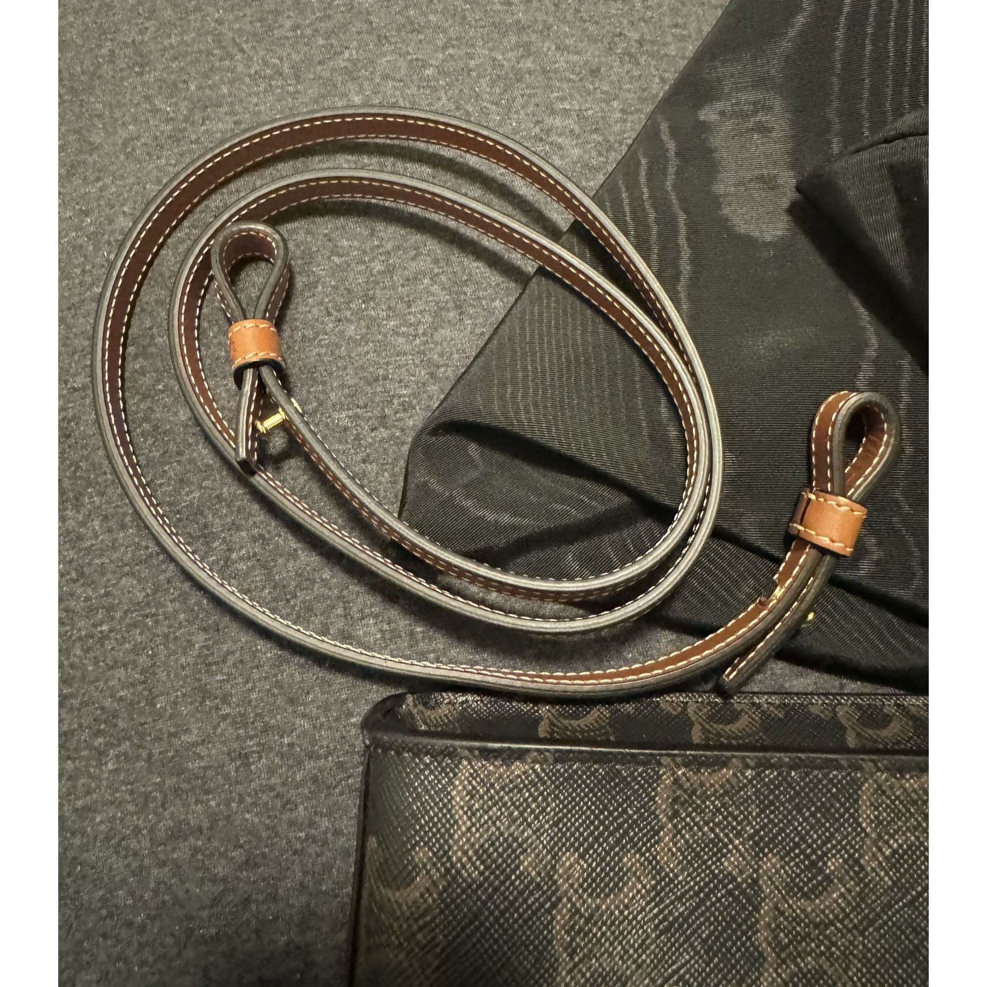 Celine Celine Womens Mini Vertical Cabas Bag With Triomphe Canvas & Size ONE SIZE - 7 Thumbnail