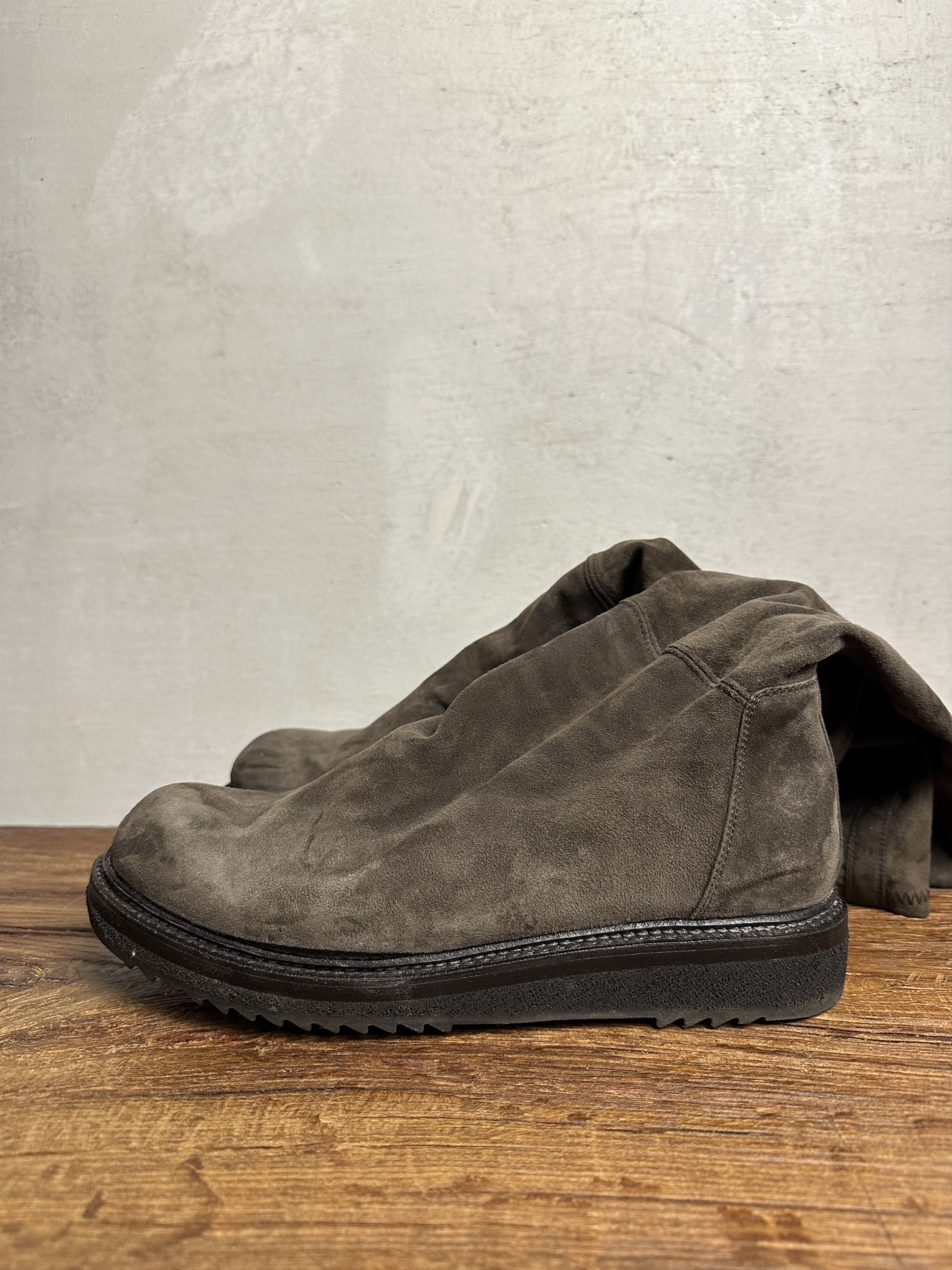 Rick Owens Rick Owens FW15 Sphinx Creeper High Knee Boots Size US 8 / IT 38 - 3 Thumbnail