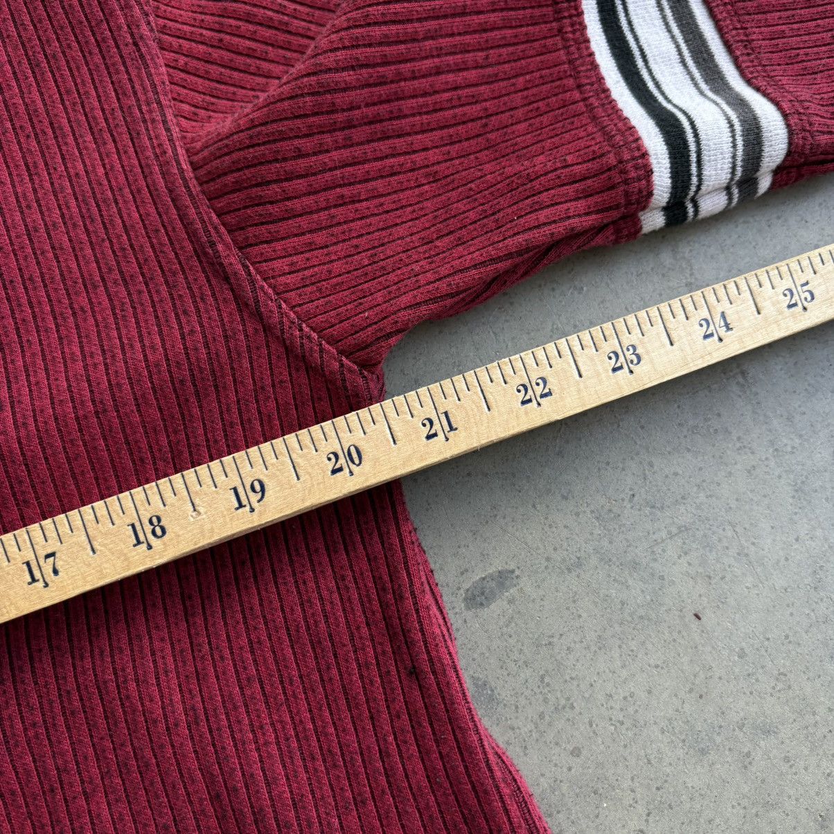 Point Zero Y2K Point Zero Malcolm in the Middle Skater Striped Shirt XL Size US XL / EU 56 / 4 - 9 Thumbnail