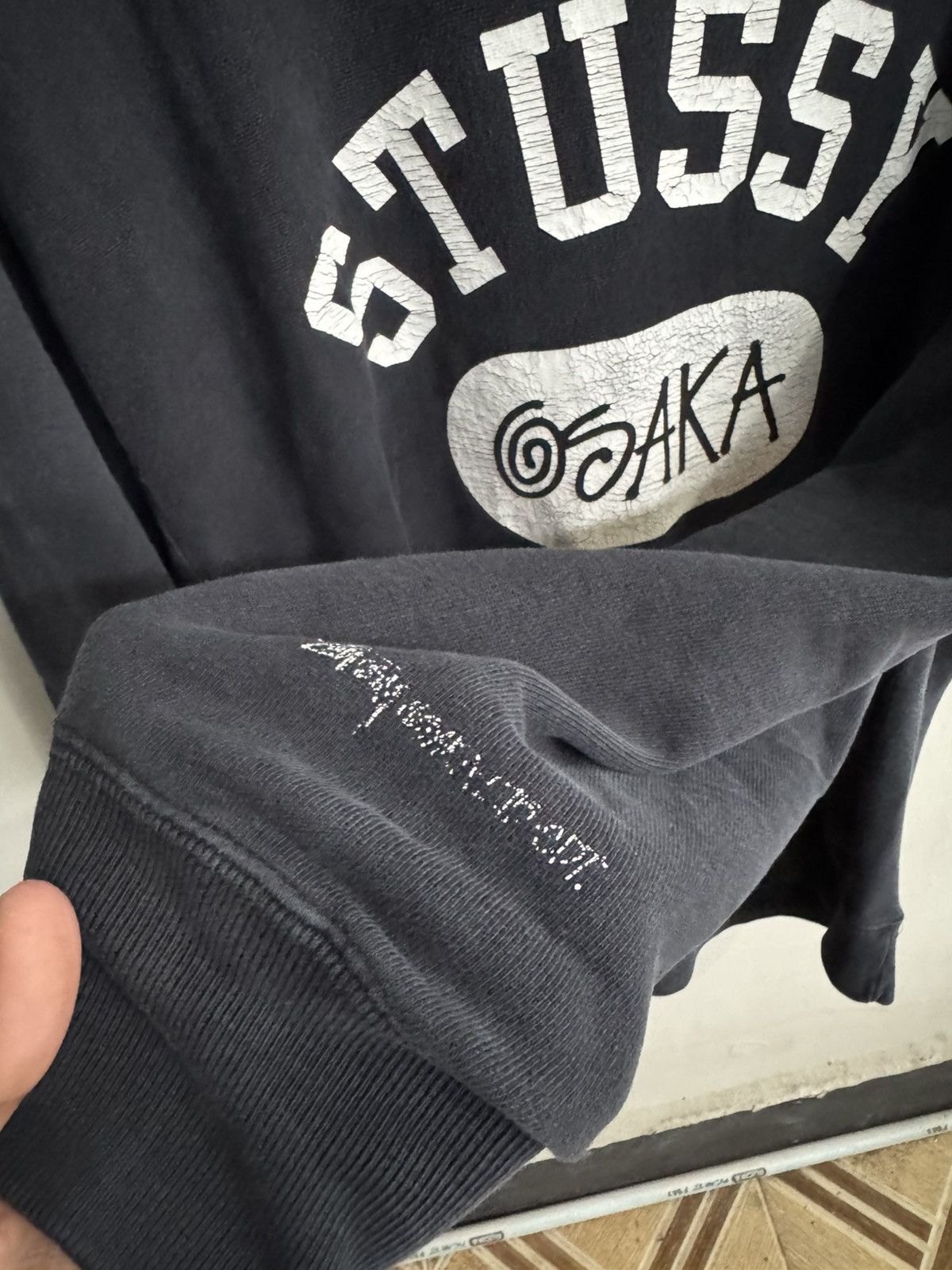 Stussy VINTAGE Y2K STUSSY OSAKA HOODIE Size US L / EU 52-54 / 3 - 5 Thumbnail