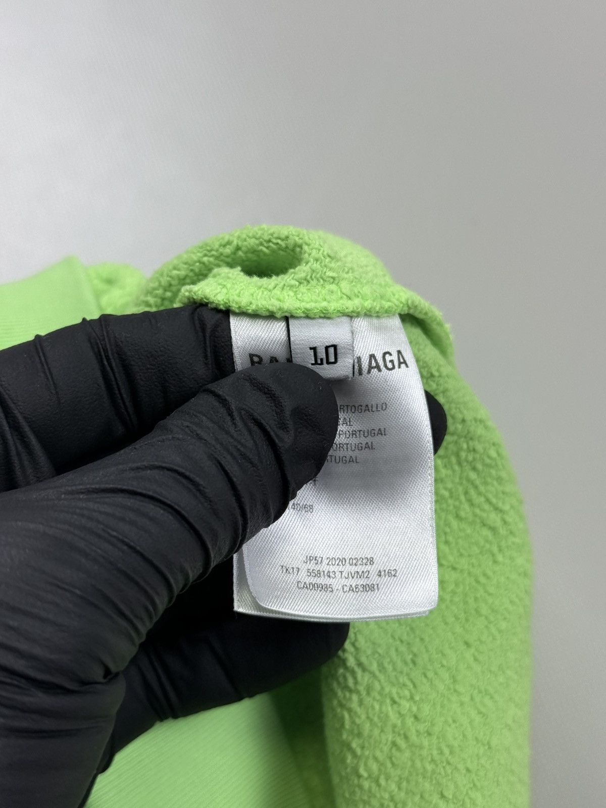 Balenciaga Balenciaga Kids Acid Green Hoodie Size 10 Size XS / US 0-2 / IT 36-38 - 19 Thumbnail