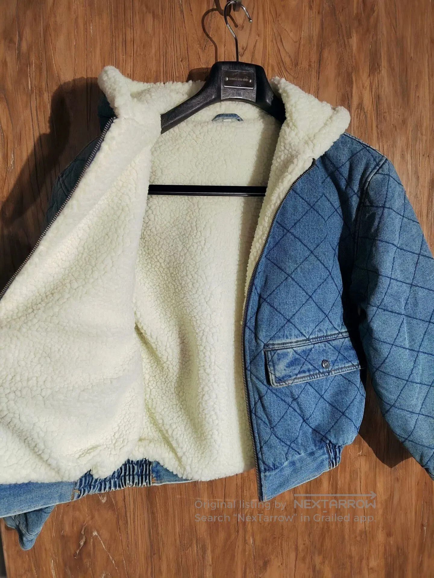 Supreme Supreme Quilted Denim Jacket with Sherpa Lining. Size US S / EU 44-46 / 1 - 3 Thumbnail