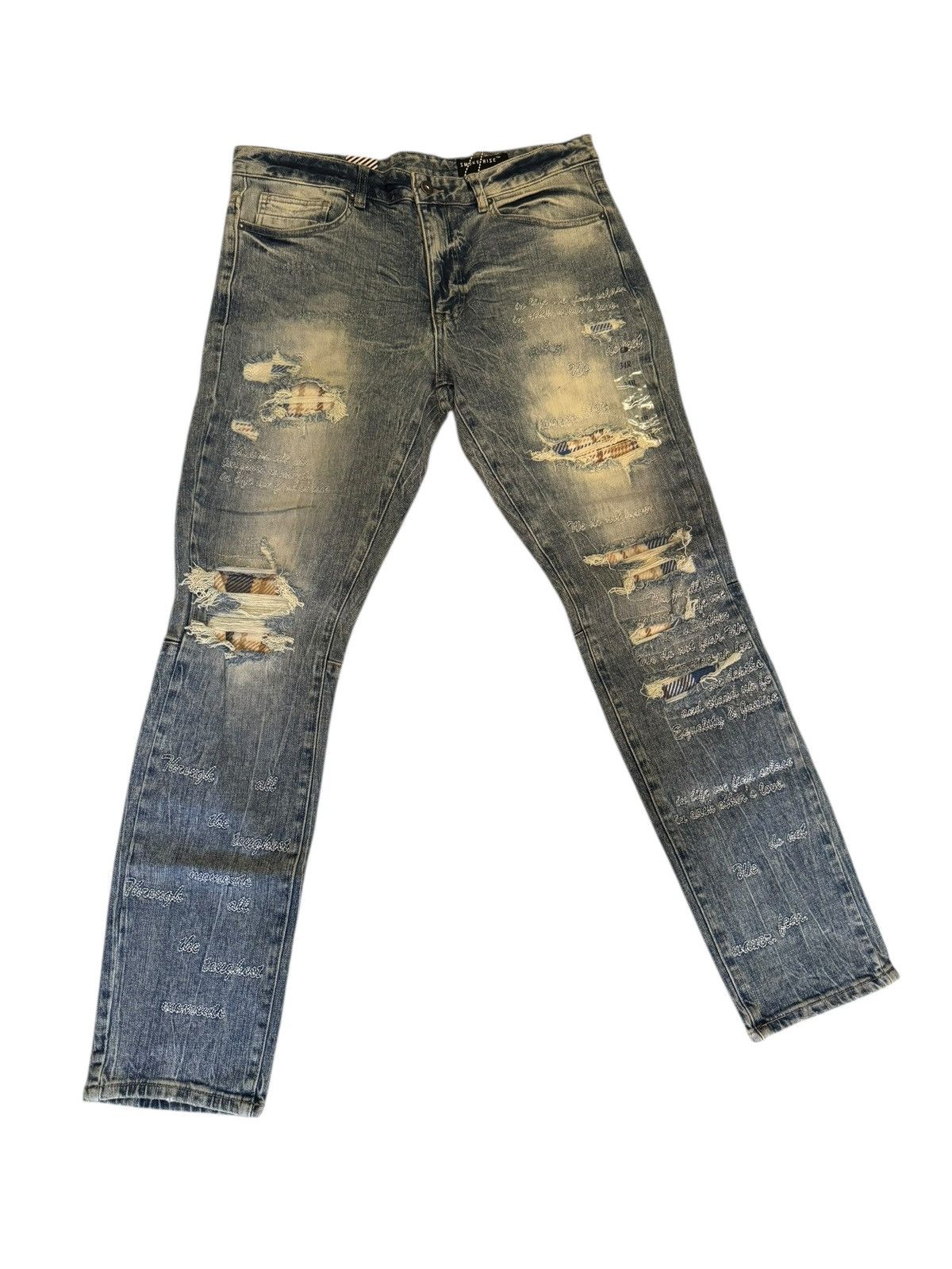 Smoke Rise Men jeans Size US 34 / EU 50 - 2 Thumbnail