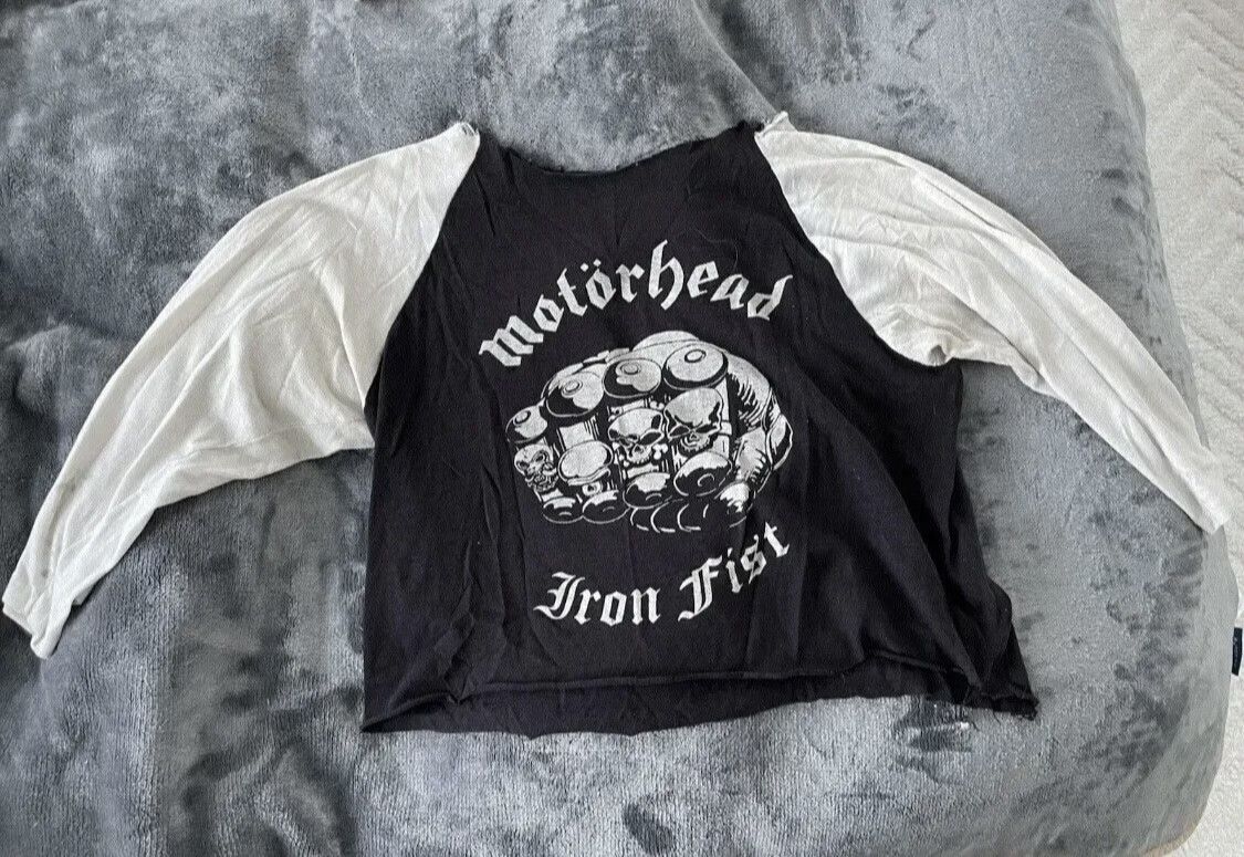 image of Gildan Vintage Motörhead Shirt in Black, Women's (Size Small)