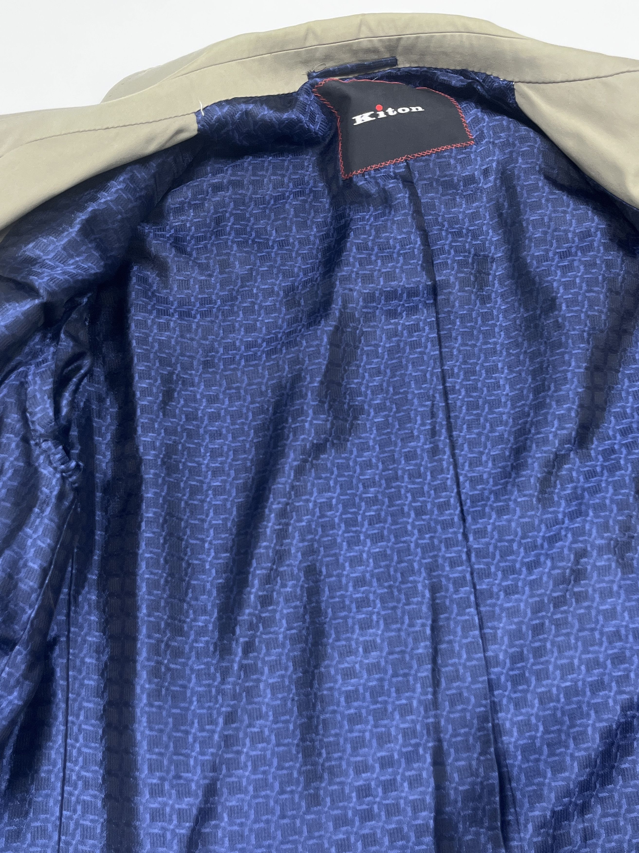 Kiton Kiton Trench Coat / Size 50 / Near New Condition Size US L / EU 52-54 / 3 - 5 Thumbnail