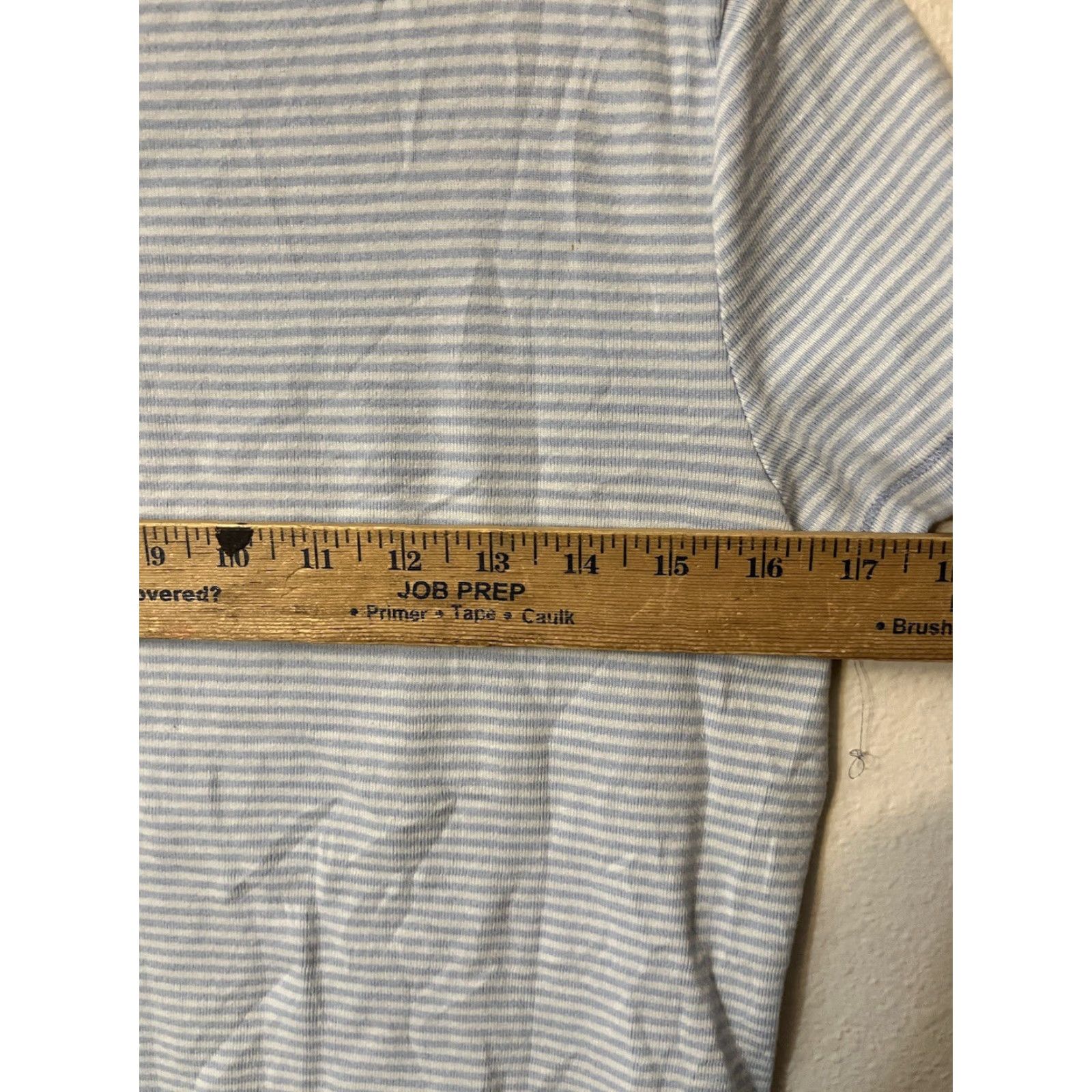 Polo Ralph Lauren Polo Ralph Lauren Womens T-Shirt Striped Crew Neck Embroidered Logo Blue White L Cotton Jersey Short Sleeve Vintage: No (omit? vintage no) Size L / US 10 / IT 46 - 5 Thumbnail