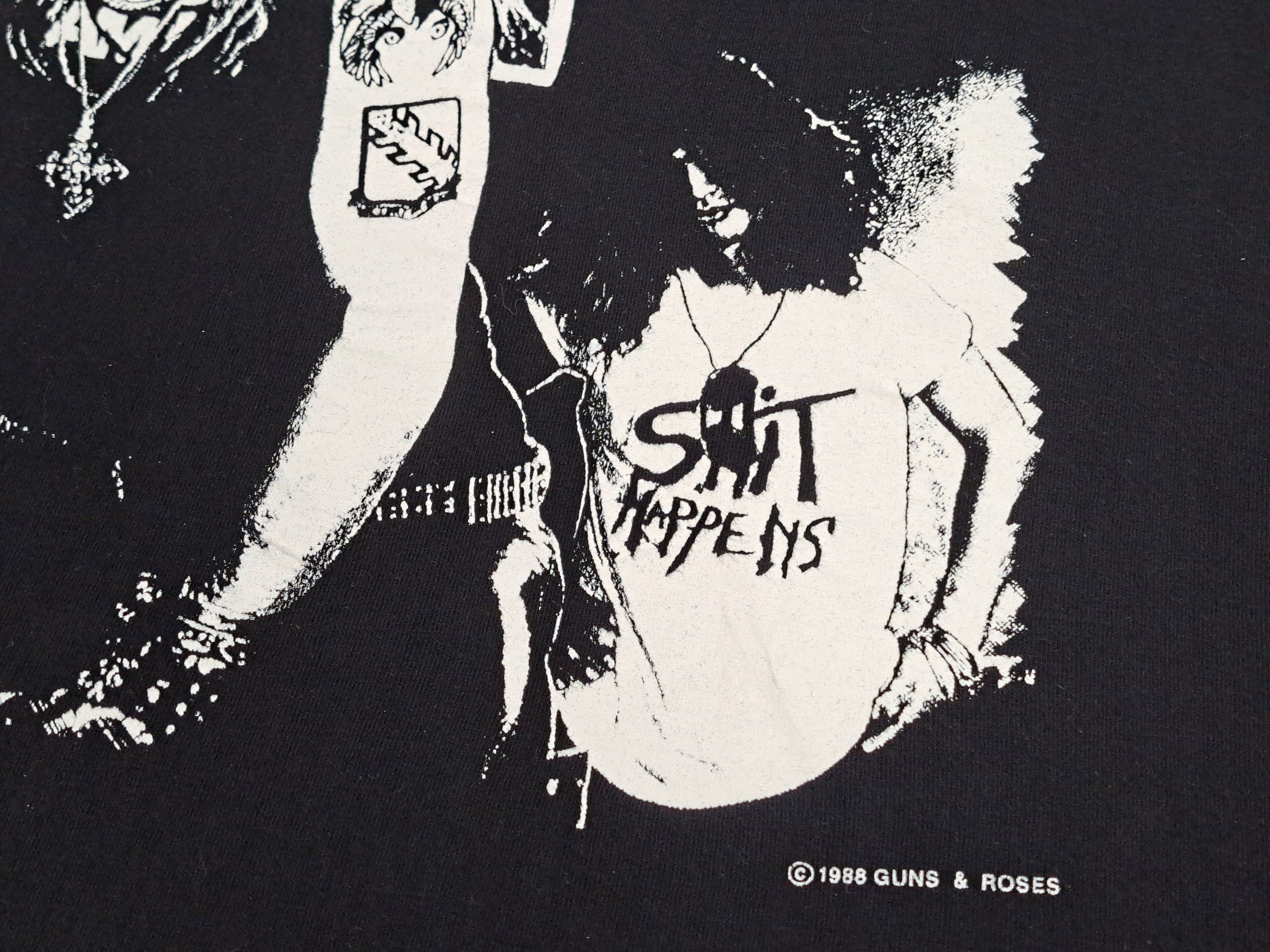 Vintage 1988 Guns N' Roses Appetite For Destruction T-shirt. Size US XL / EU 56 / 4 - 6 Thumbnail
