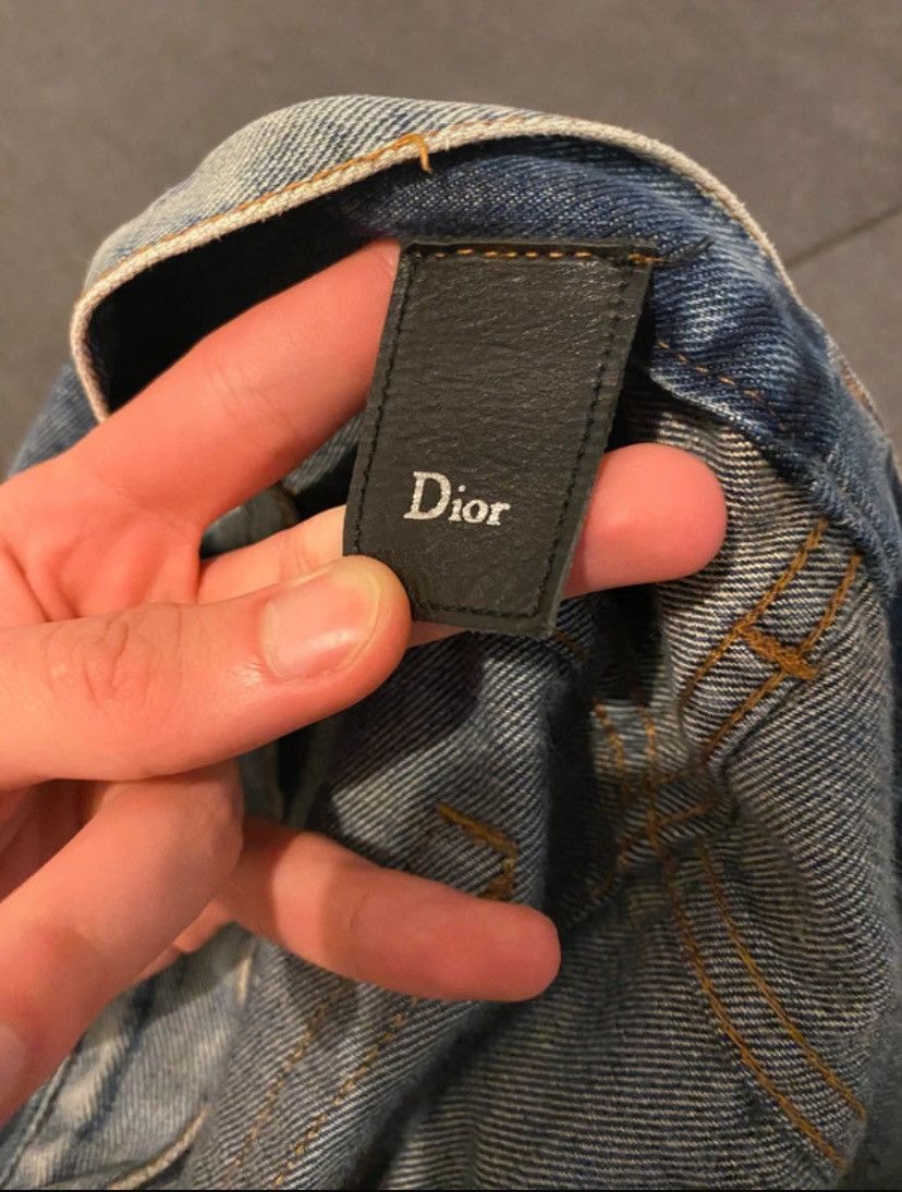 Dior dior homme heidi slimane y2k distressed jean Size US 32 / EU 48 - 9 Thumbnail