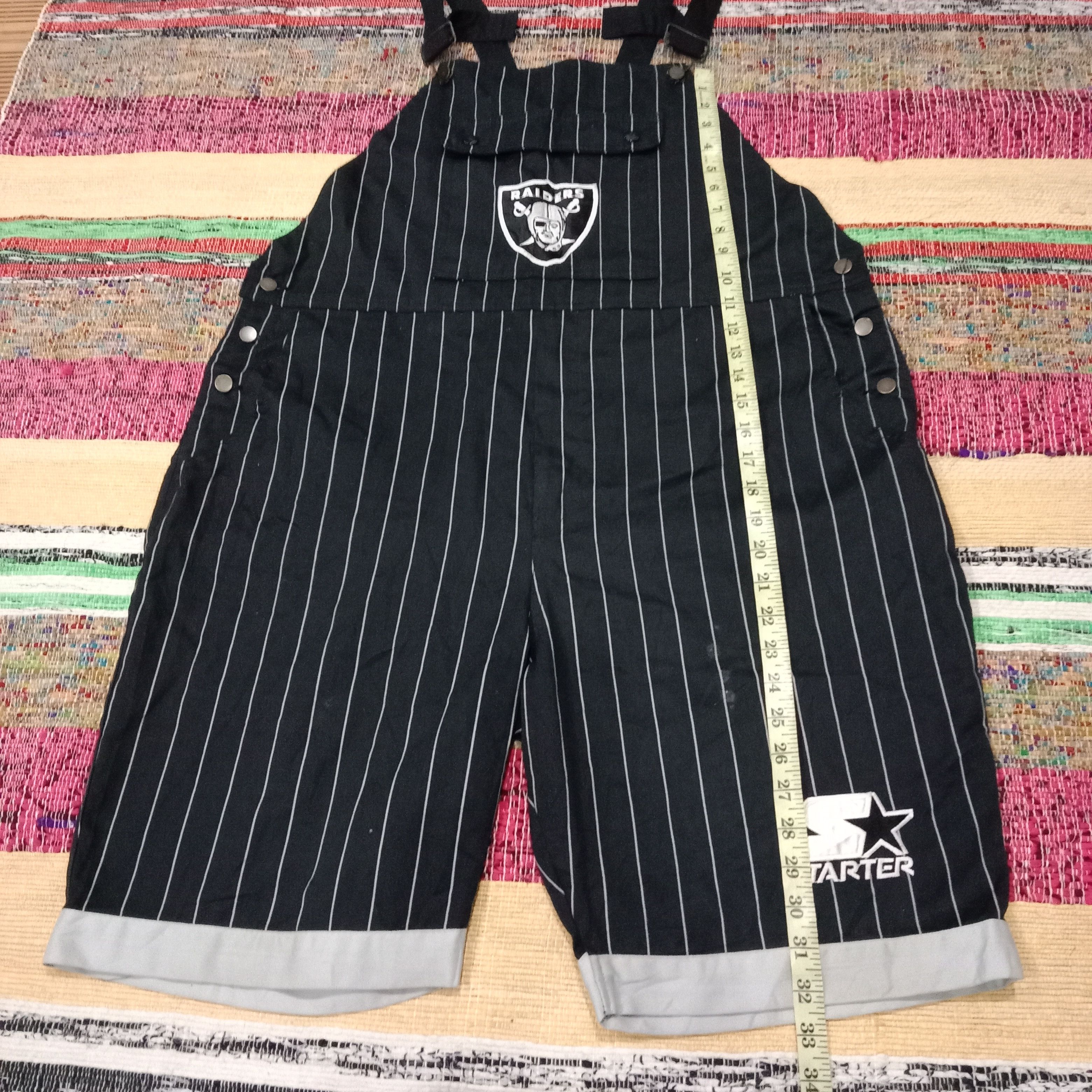NFL Vintage 90' starter raiders NFL OVERALL Size US M / EU 48-50 / 2 - 7 Thumbnail
