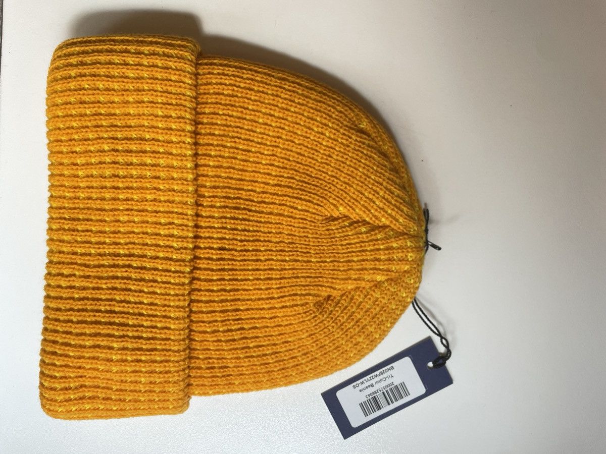 Noah NOAH FW22 Tri-Color Beanie YELLOW Size ONE SIZE - 3 Thumbnail