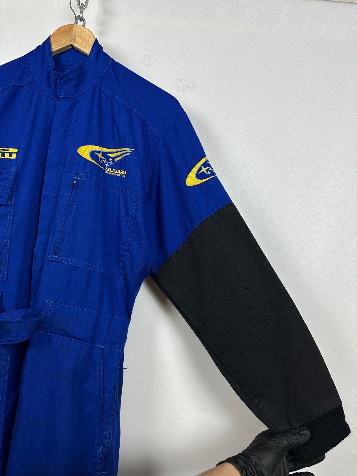 Vintage 90s Vintage Subaru World Rally Team WRC Racing Coveralls Size US 32 / EU 48 - 13 Thumbnail