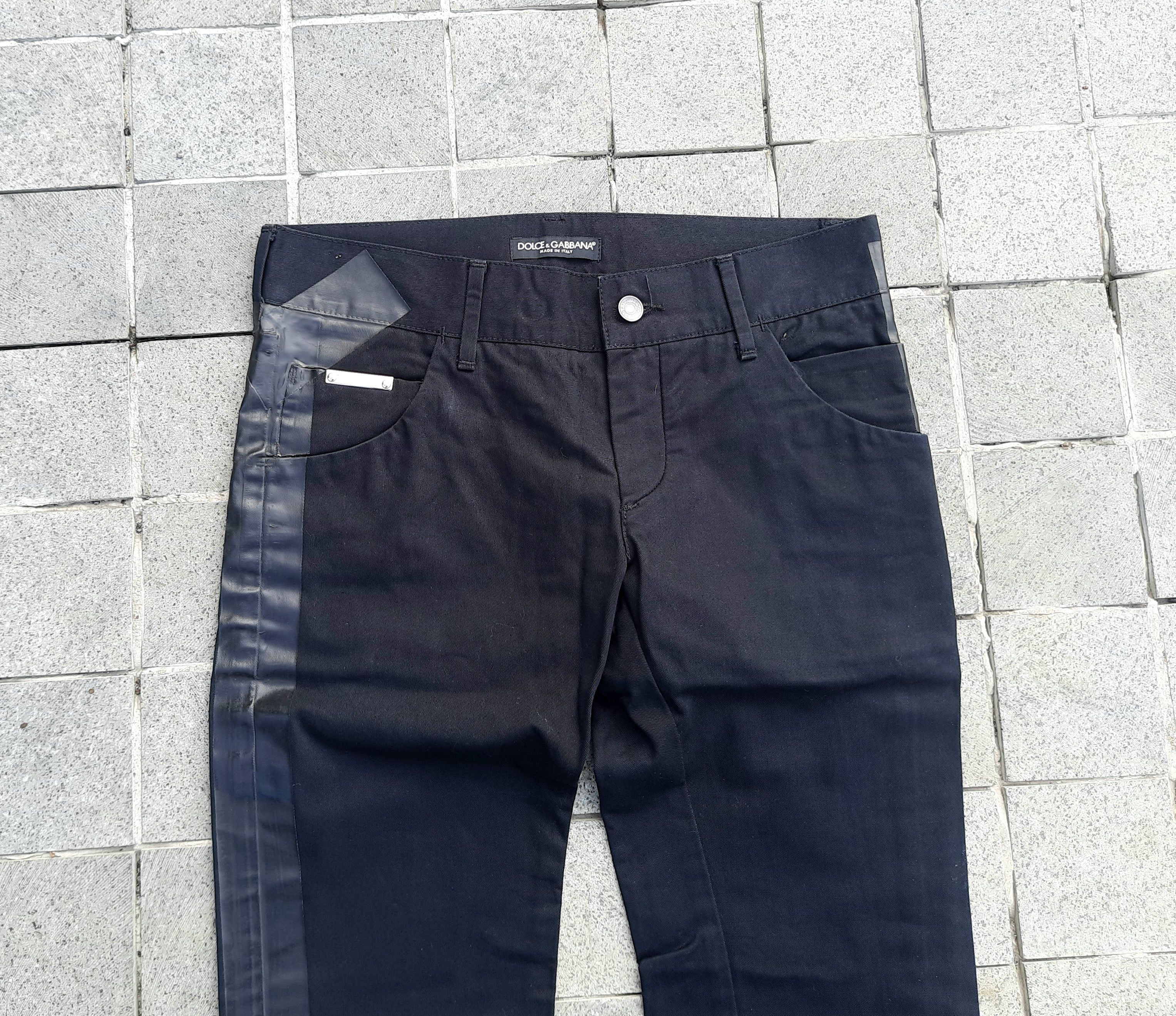 Dolce & Gabbana Dolce & Gabbana SS08 duct tape jeans Size US 31 - 3 Thumbnail