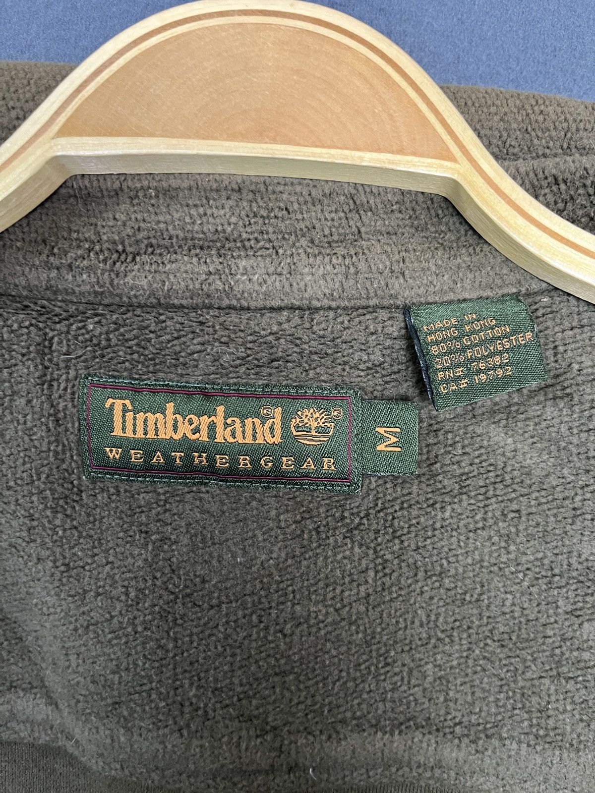 Timberland × Vintage Vintage 90s Fall 1998 Timberland Button Down Baggy Overshirt Size US M / EU 48-50 / 2 - 11 Thumbnail