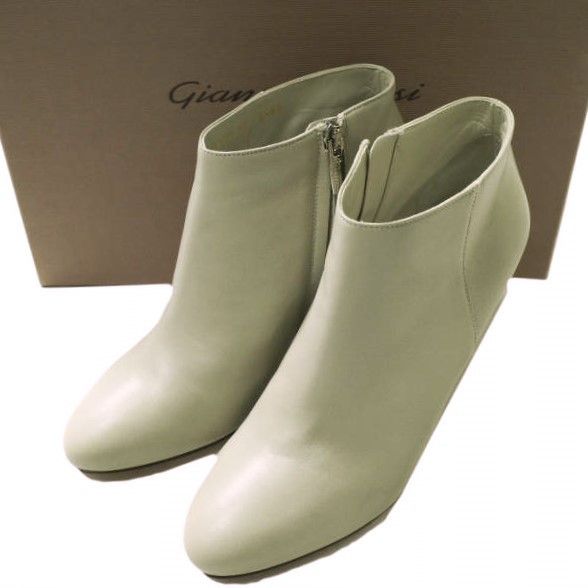 Other Other Gianvito Rossi GO0953.85RIC.NAPSHEL Nappa Leather Booties Leather Shoes GO0953.85RIC.NAPSHEL DUTY FREE for USA Size ONE SIZE - 1 Thumbnail