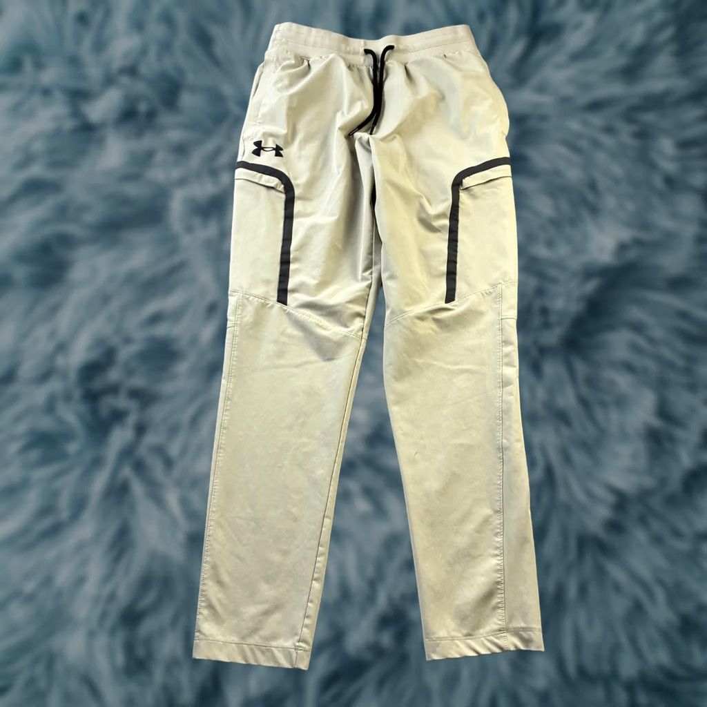 Under Armour Under armour Pants Mens Medium Tan Elite Sportstyle Joggers Sweatpants Size US 31 - 1 Thumbnail