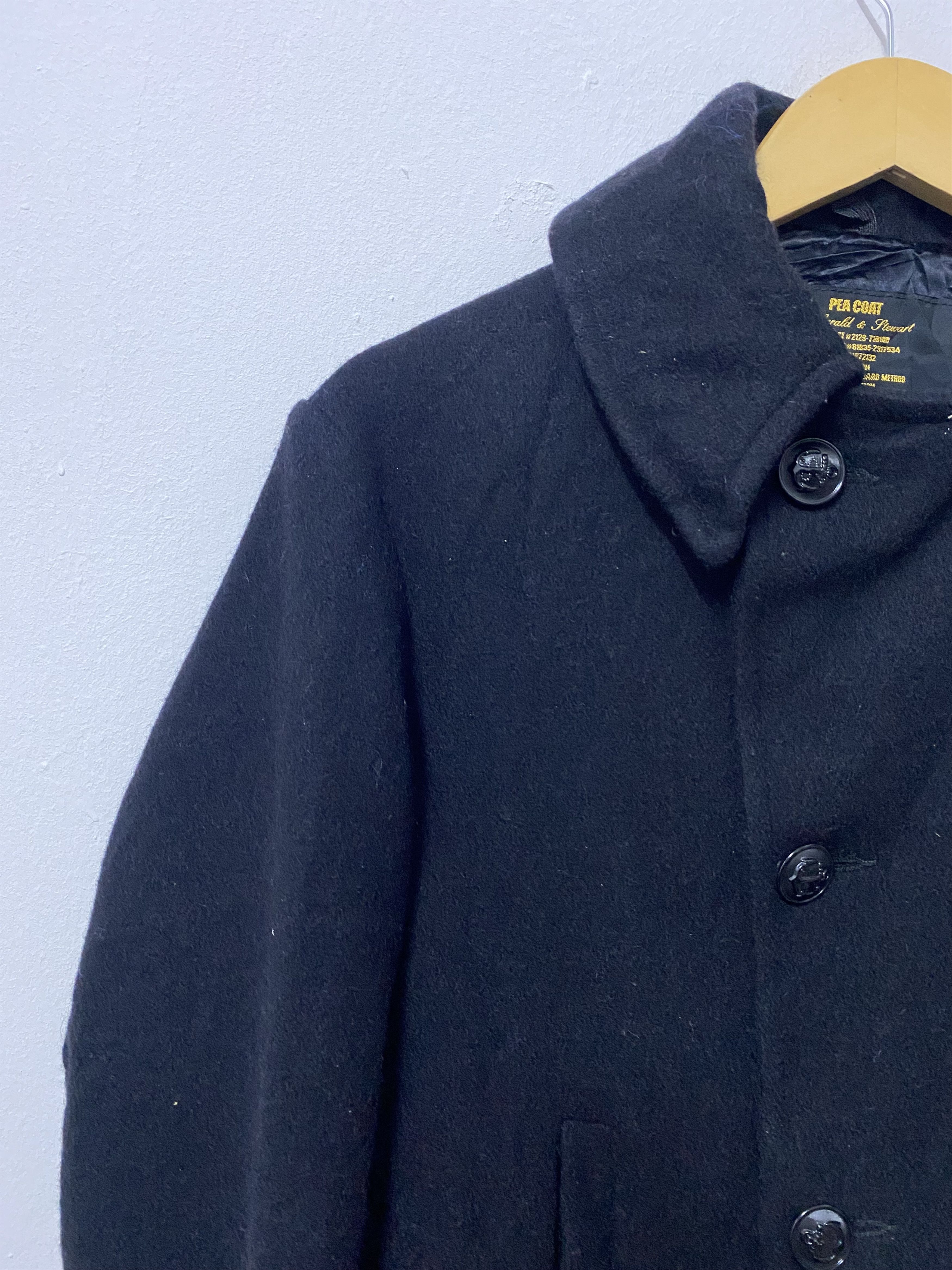 Vintage Fidelity Gerald & Stewart Wool Pea Coat Made In USA Size US L / EU 52-54 / 3 - 6 Thumbnail