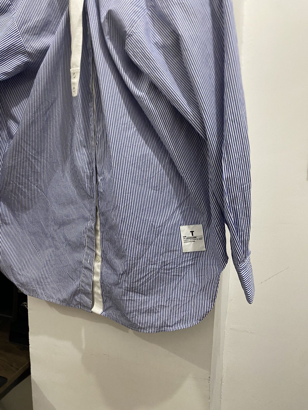 Alexander Wang RARE ALEXANDER WANG HALTER POPLIN SHIRT TOP Size M / US 6-8 / IT 42-44 - 3 Thumbnail