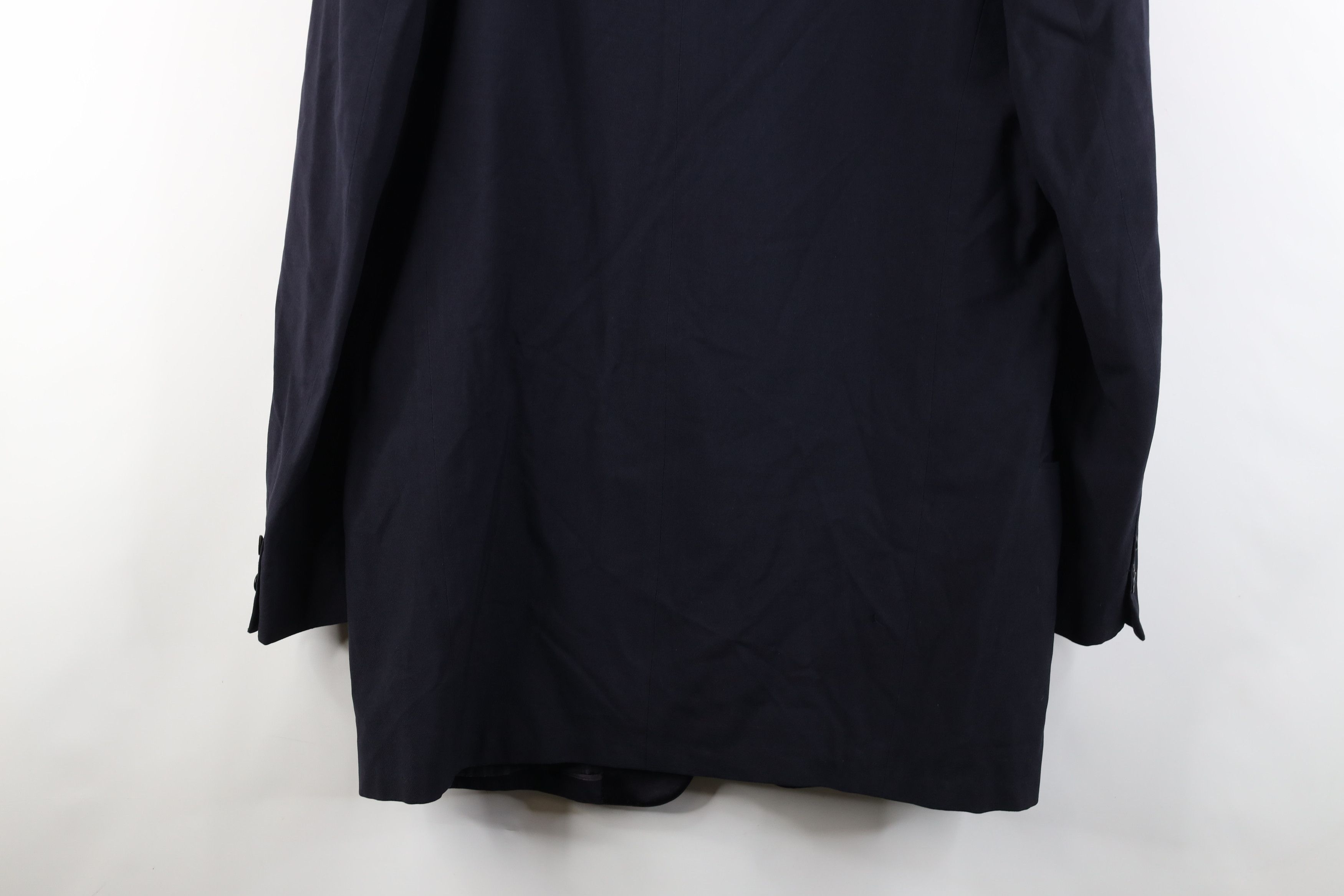 Vintage Vintage 50s Rockabilly Prom Smoking Tuxedo Jacket Navy USA Size US XXL / EU 58 / 5 - 14 Thumbnail