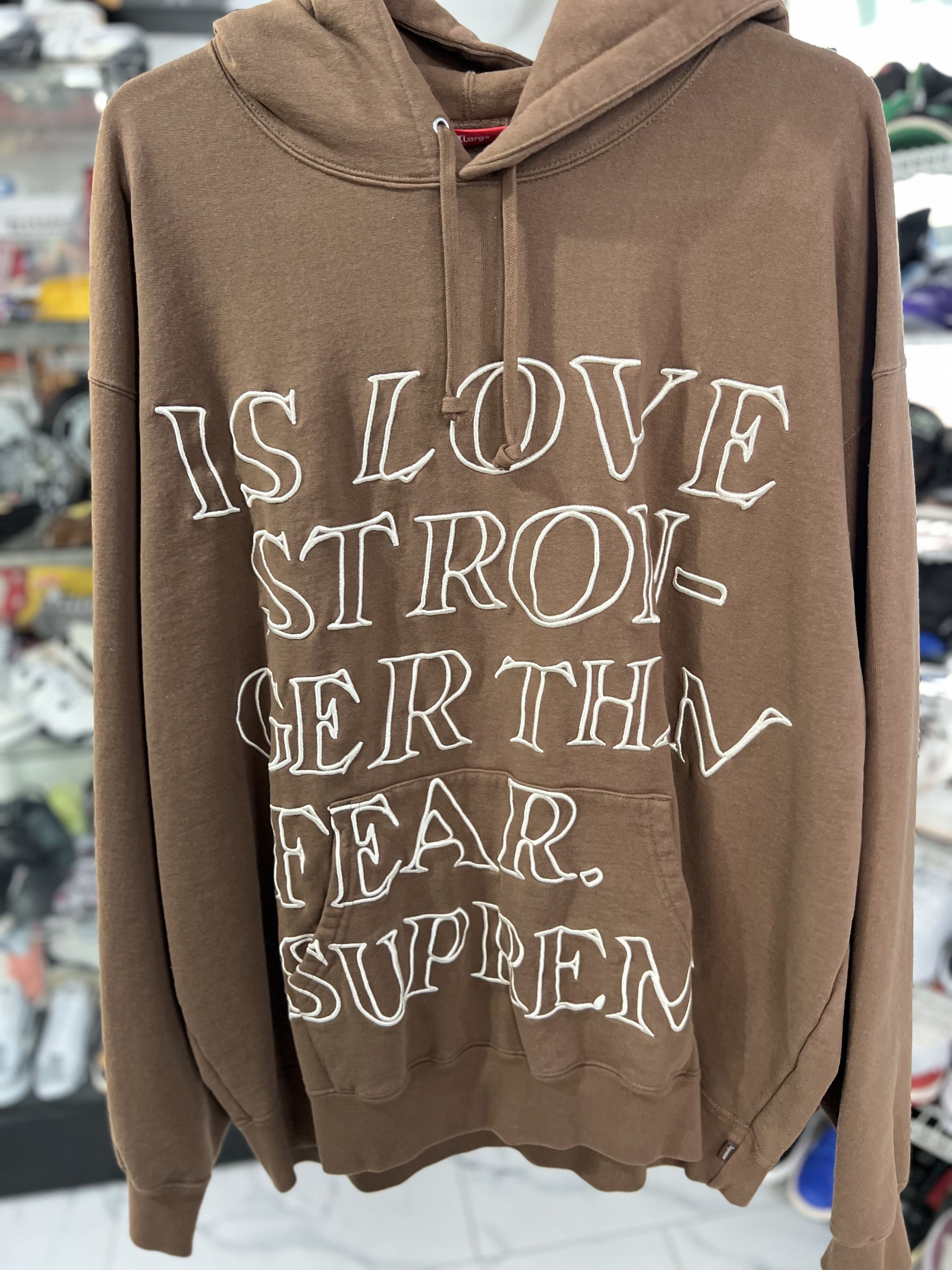トップス Supreme Stronger Than Fear Hoodie CPFM M Supreme Stronger Than Fear Hooded Sweatshirt (SS23) - $158