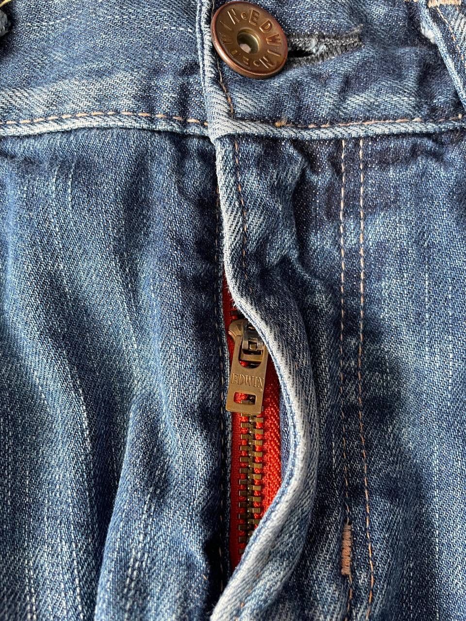 Edwin × Japanese Brand × Vintage Vintage EDWIN Made In Japan Selvage Denim SK505 Pants Y2K Size US 33 - 8 Thumbnail