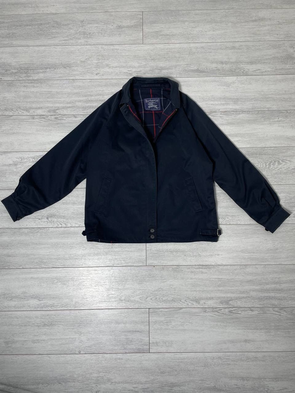 Burberry × Vintage Burberry's Vintage Jacket Navy Blue | Grailed