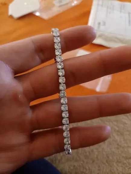 Jewelry Etsuko x Katou Cubic Zirconia Crystal Tennis Bracelets Size ONE SIZE - 3 Thumbnail