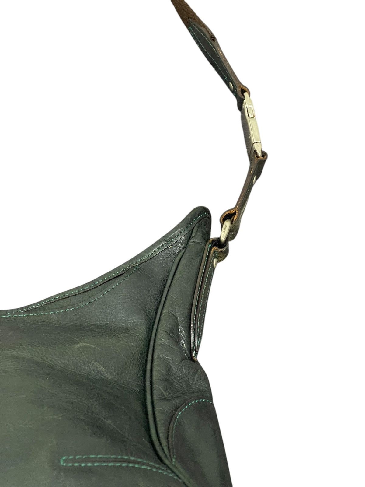 Genuine Leather Full Leather Aniary Japan Dark Green Cross Body Bag 1🟩6 Size ONE SIZE - 19 Thumbnail