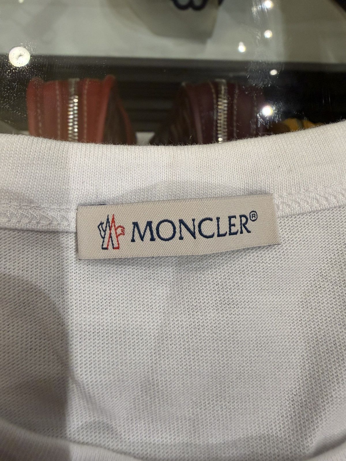 Moncler Moncler Embroidered Tee - White Size US L / EU 52-54 / 3 - 3 Thumbnail