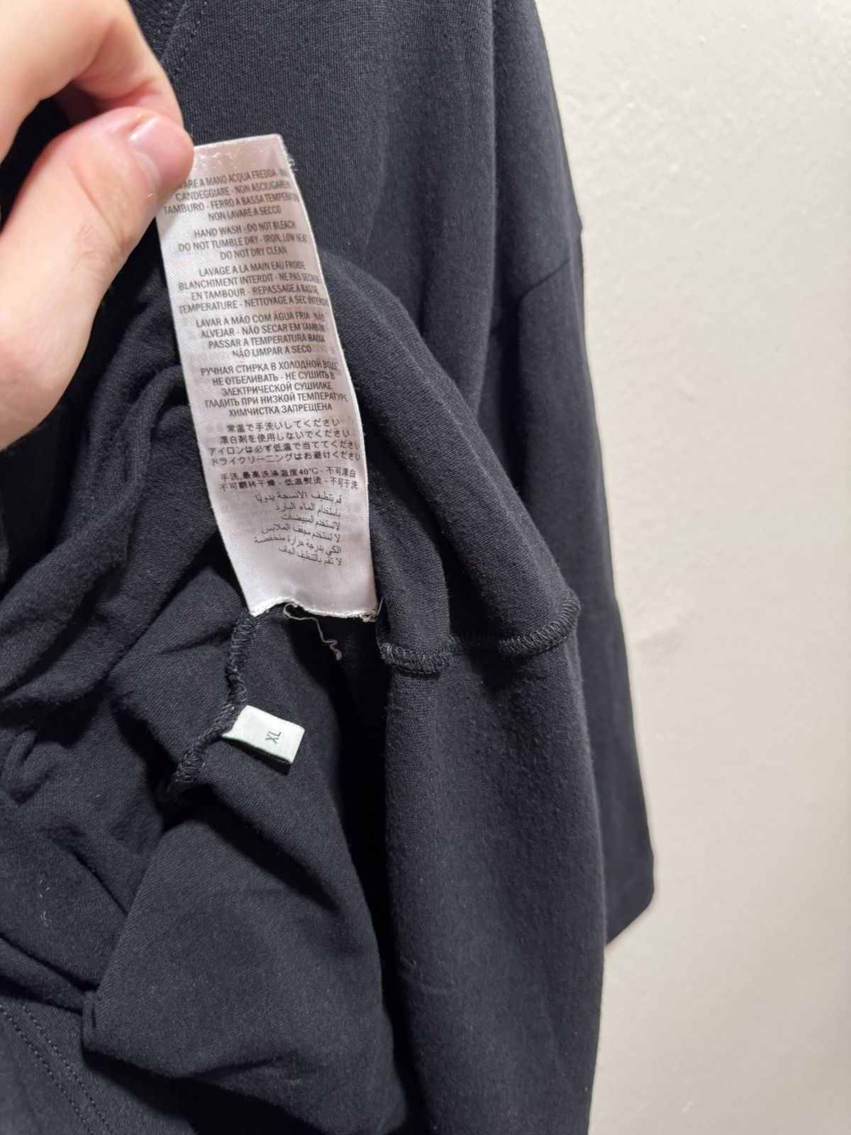 Gucci Gucci Oversize Washed T-Shirt With Gucci Logo Black Size US XL / EU 56 / 4 - 7 Thumbnail