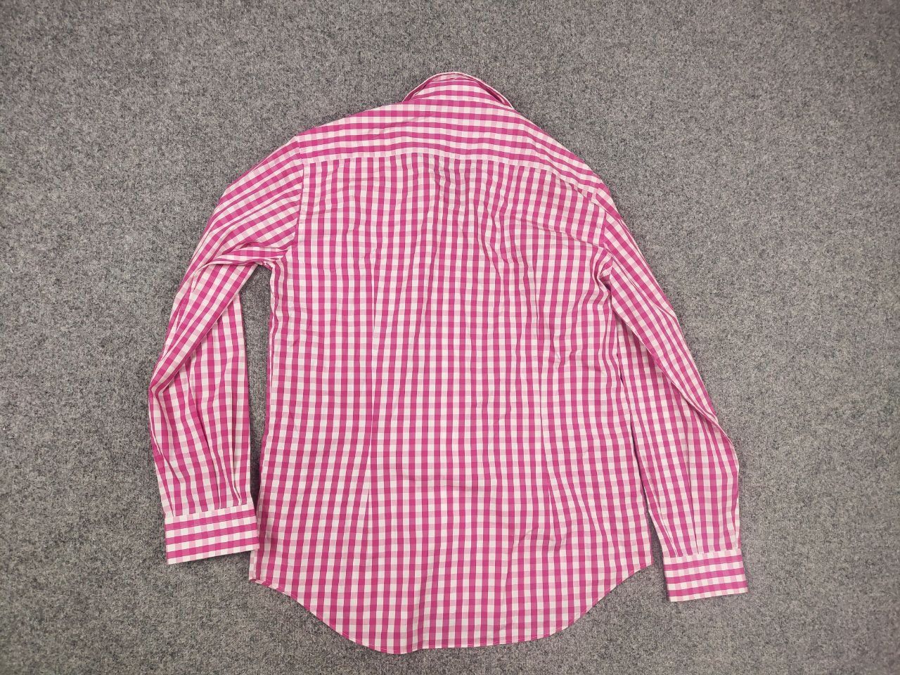 Etro Etro Italy Design Regular Fit pink checked Long sleeve Shirt Size US XL / EU 56 / 4 - 12 Thumbnail