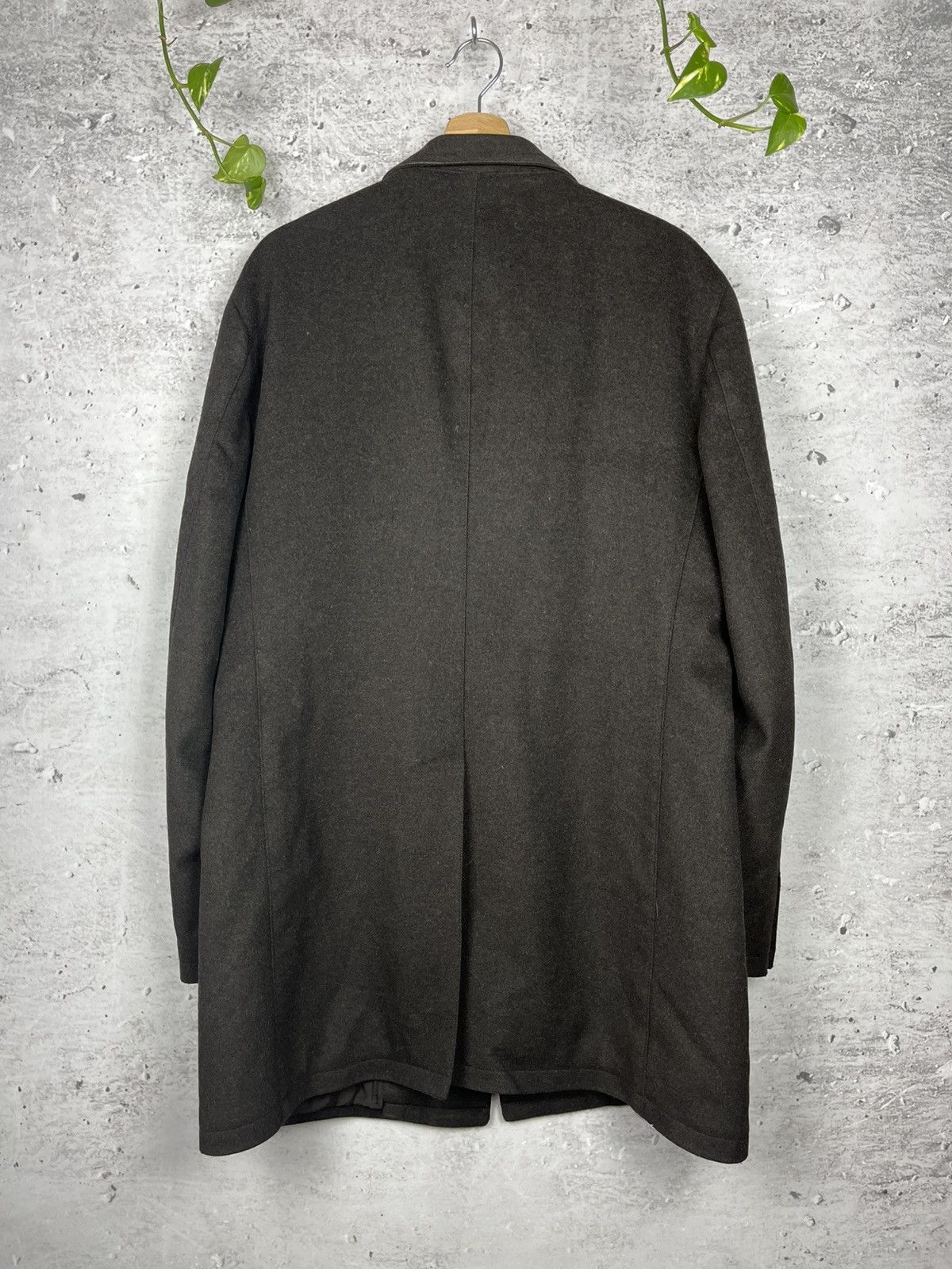 Lanvin Lanvin - Brown wool coat French luxury Size US L / EU 52-54 / 3 - 7 Thumbnail