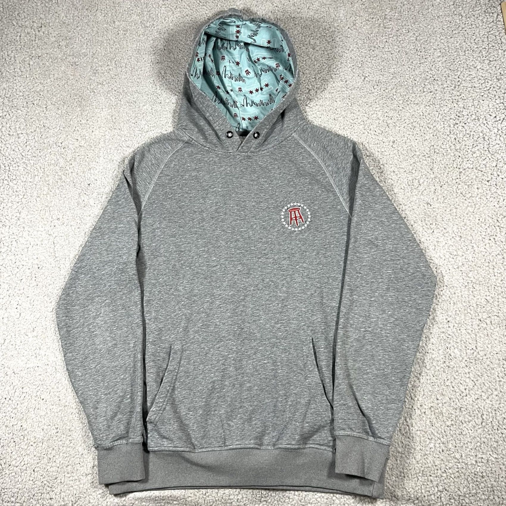 Vintage Barstool Sports Hoodie Mens M Gray Logo Embroidered Pullover Sweatshirt Shirt Jacket Clothing Category: Hoodie Size US M / EU 48-50 / 2 - 6 Thumbnail