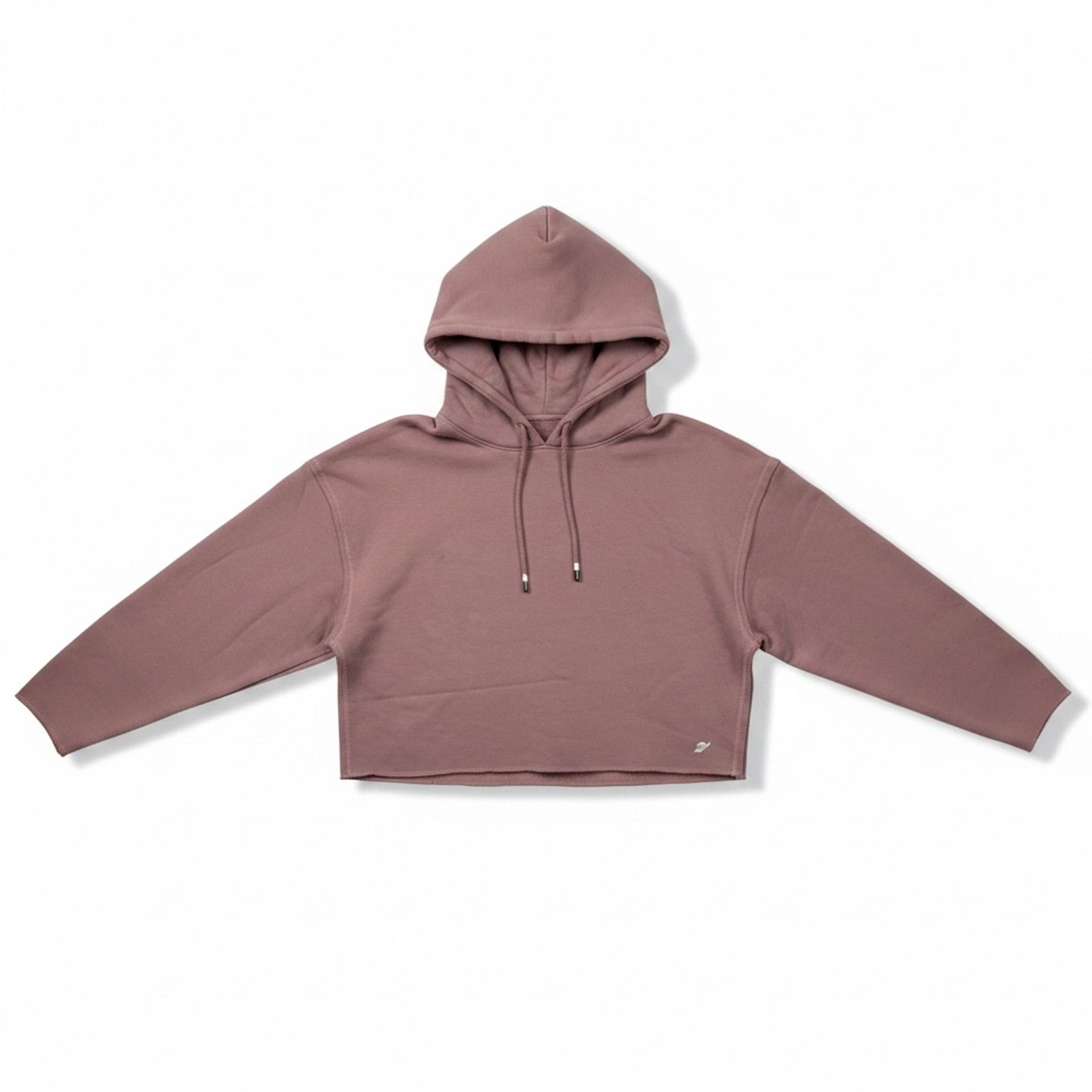 Other Fundamental Coast Women's Small Plum Boxy Cropped Hoodie Size S / US 4 / IT 40 - 1 Thumbnail