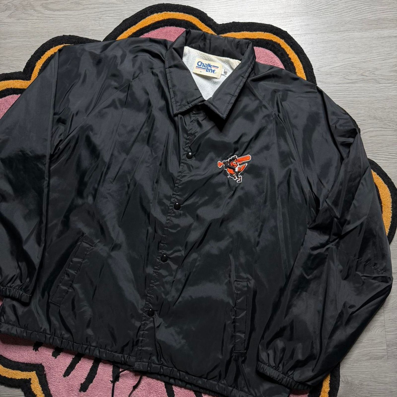 Chalk Line × MLB × Vintage Vintage 90’s Chalk Line Baltimore Orioles Coaches Jacket XL Size US XL / EU 56 / 4 - 2 Thumbnail