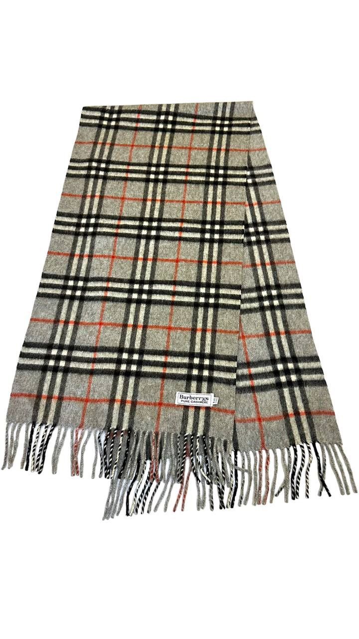 Burberry Burberrys Vintage CASHMERE Scarf / Muffler Size ONE SIZE - 4 Thumbnail