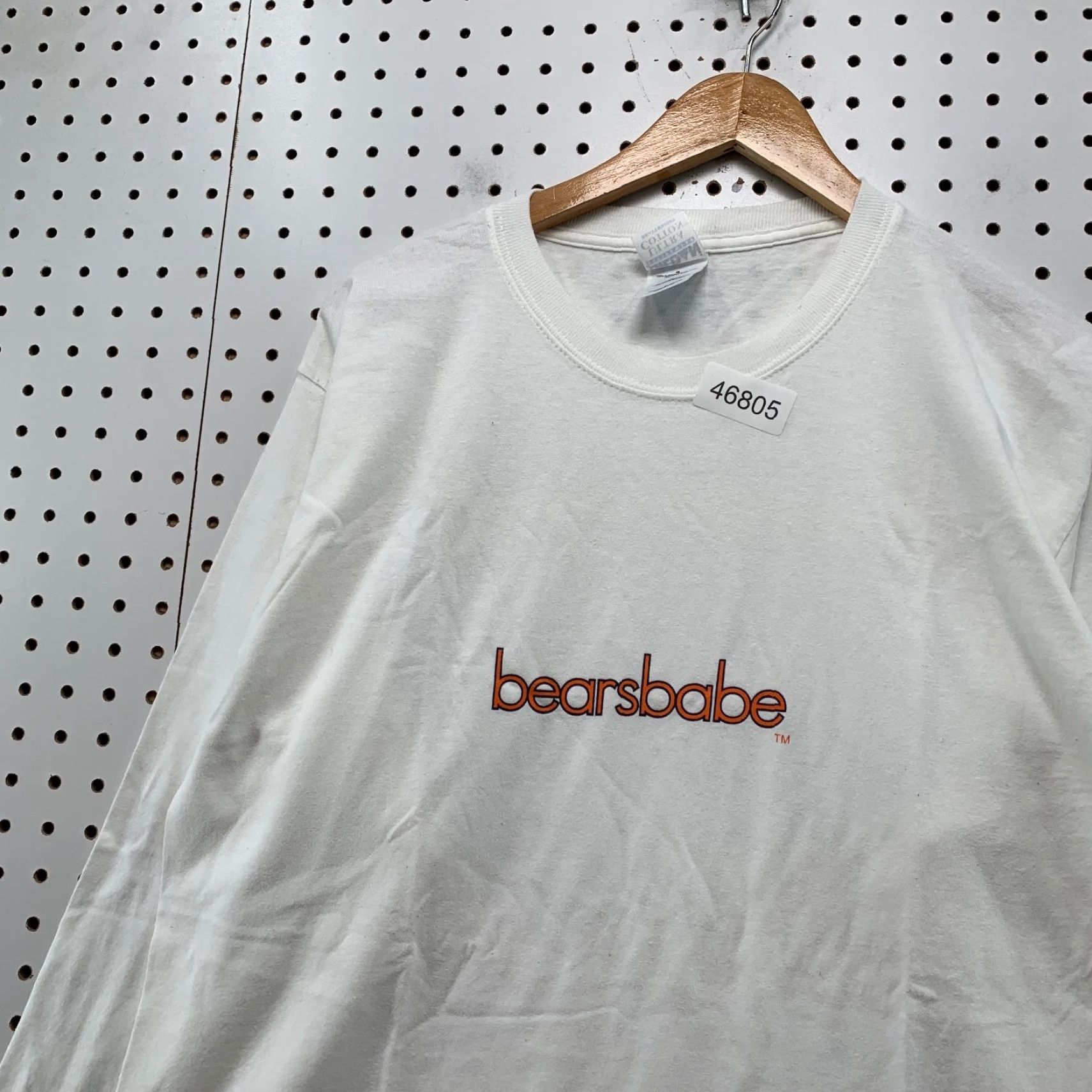 Gildan Chicago Bears T Shirt Mens L White Long Sleeve NFL Fan Tee Size US L / EU 52-54 / 3 - 5 Thumbnail