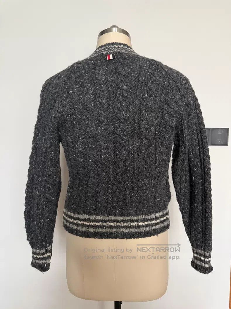 Thom Browne Thom Browne Gray Cardigan Size US S / EU 44-46 / 1 - 5 Thumbnail